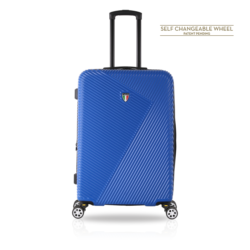 TUCCI Italy TESORO 30" Expandable Large Luggage Suitcase