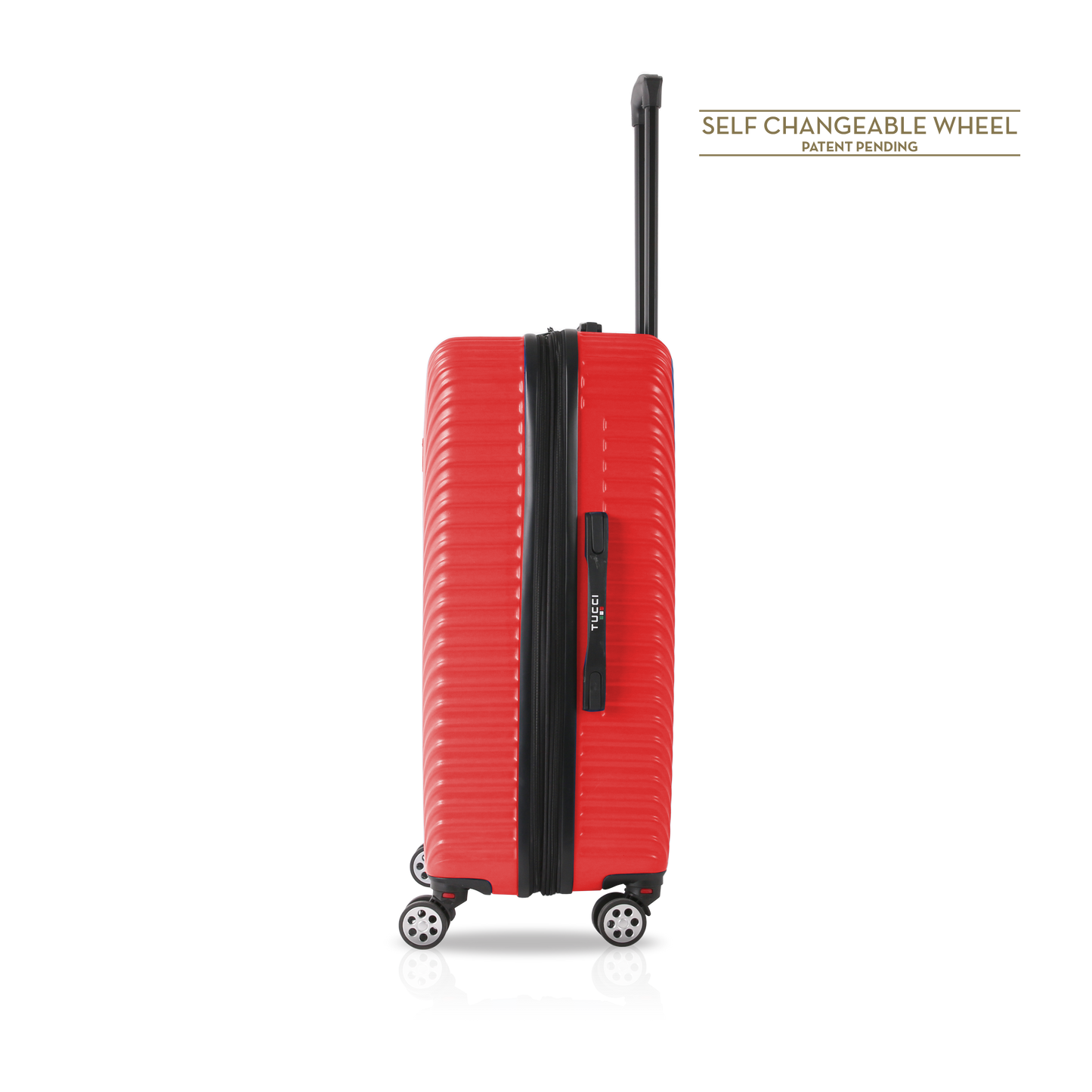 TUCCI Italy TESORO 30" Expandable Large Luggage Suitcase