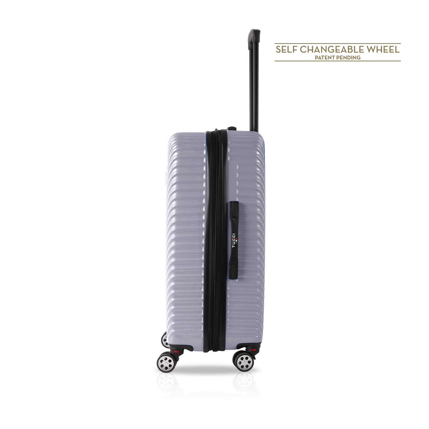 TUCCI Italy TESORO 30" Expandable Large Luggage Suitcase