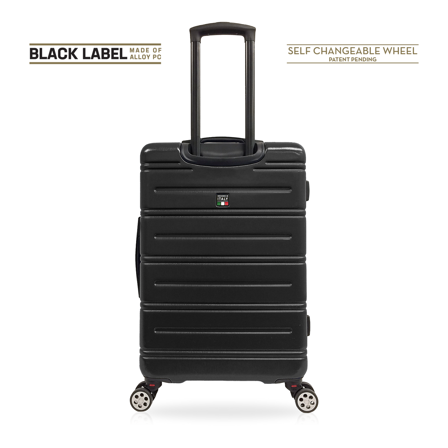 TUCCI Italy LETIZIA (20", 24", 28", 32") Expandable Spinner Wheel Suitcase