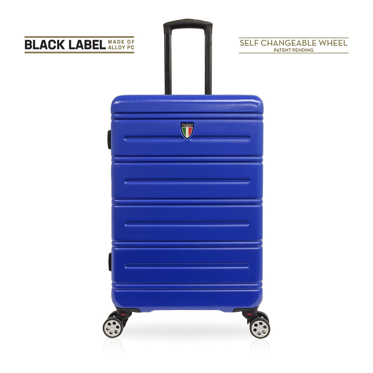 TUCCI Italy LETIZIA (20", 24", 28", 32") Expandable Spinner Wheel Suitcase