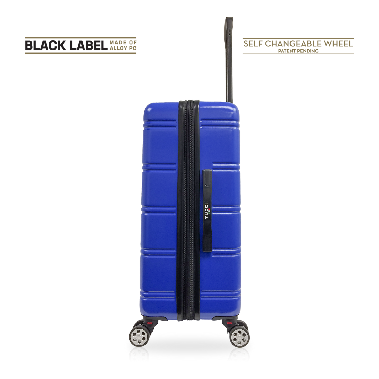 TUCCI Italy LETIZIA (20", 24", 28", 32") Expandable Spinner Wheel Suitcase