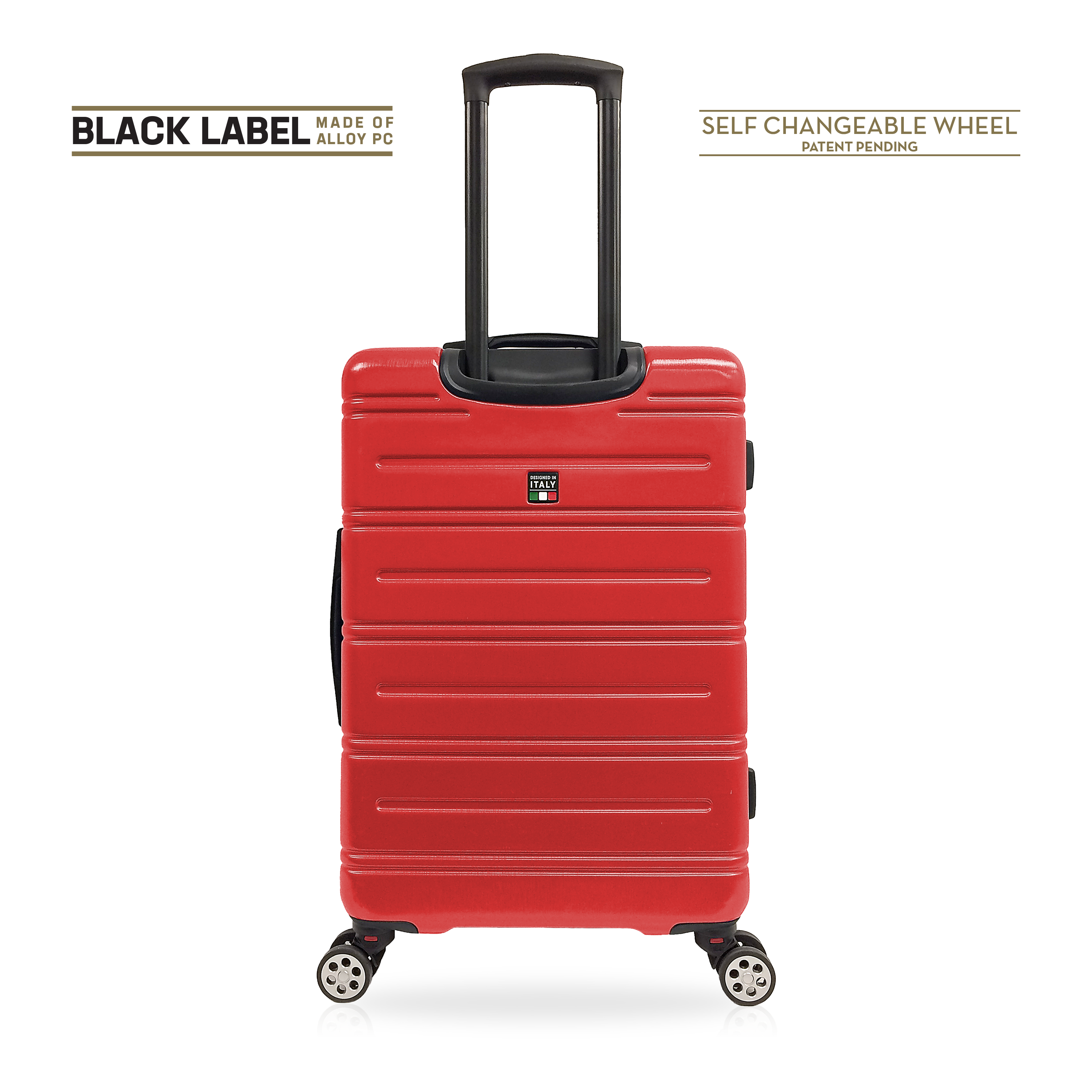 TUCCI Italy LETIZIA 28" Lightweight Spinner Suitcase