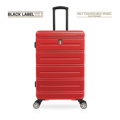 Tucci Black Label Letizia 3-Piece Hardside Spinner Expandable Luggage Set, 20/24/28 Inches