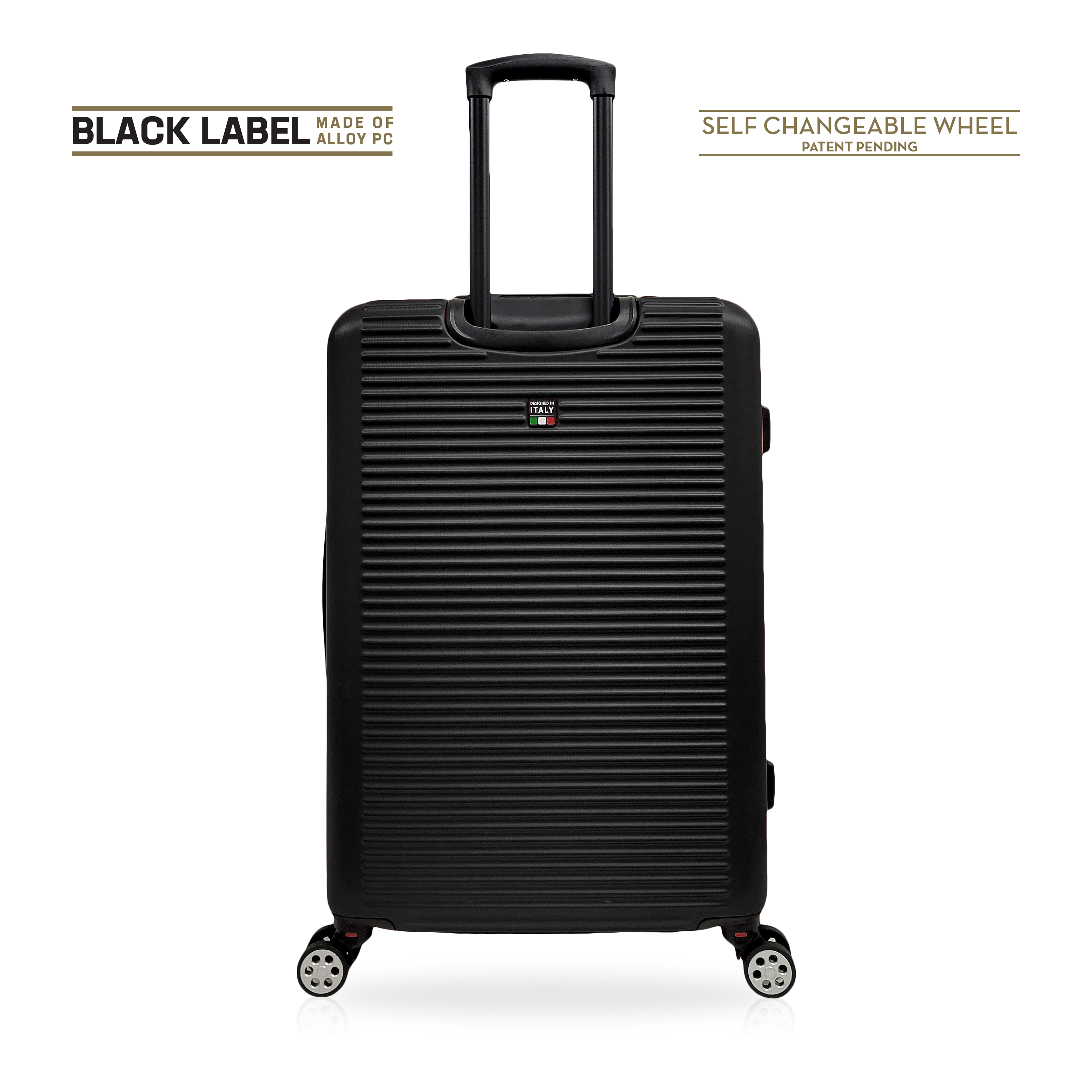 TUCCI Italy GIOIA 28" ABS Hardshell Spinner Wheel Travel Suitcase