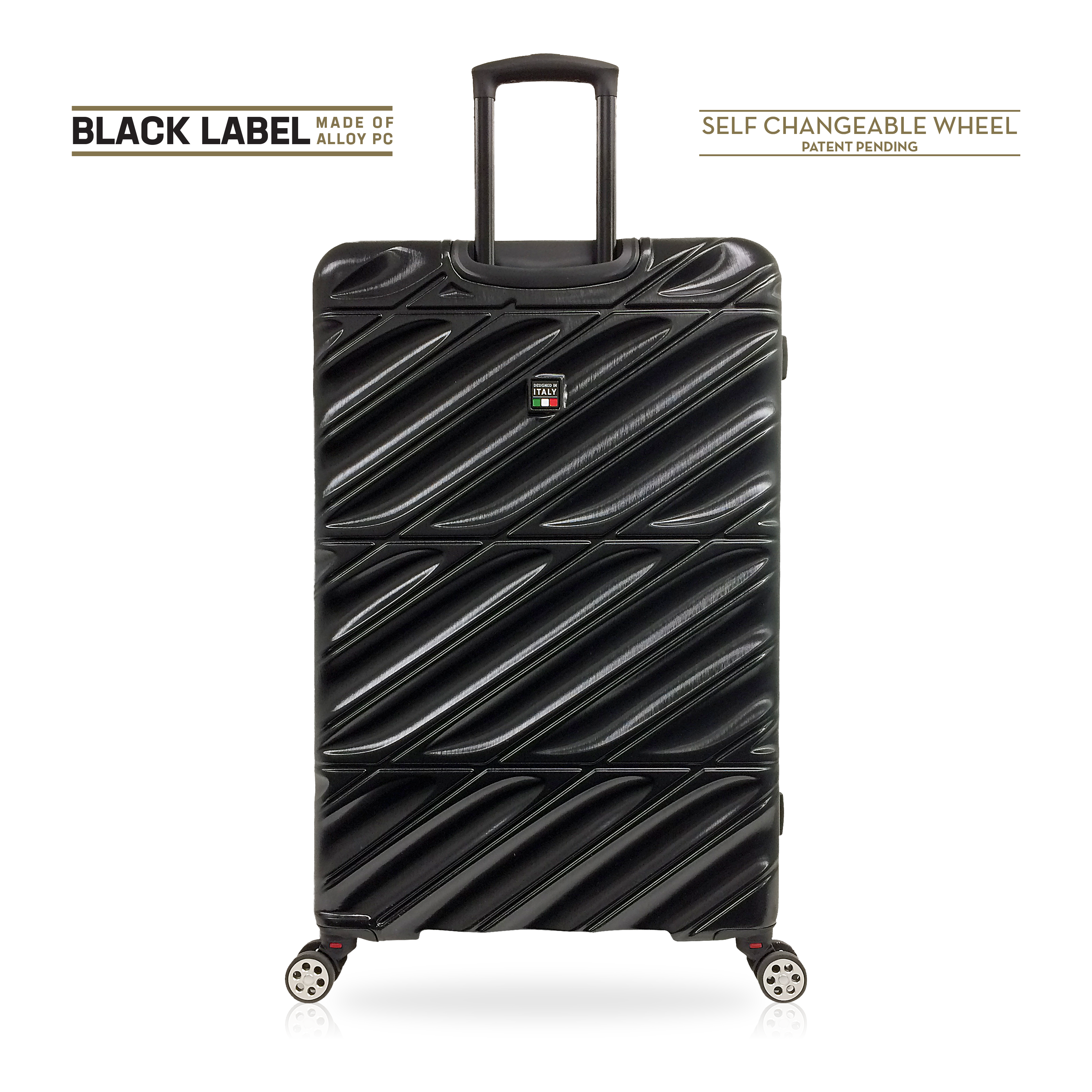 TUCCI Italy SELVATICO 24" 4-Wheeled Medium Spinner Suitcase