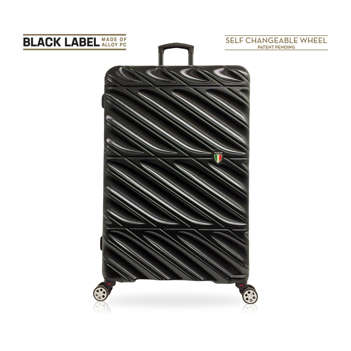 TUCCI Italy SELVATICO (20", 24", 28", 32") Trolley Suitcase Luggage Set