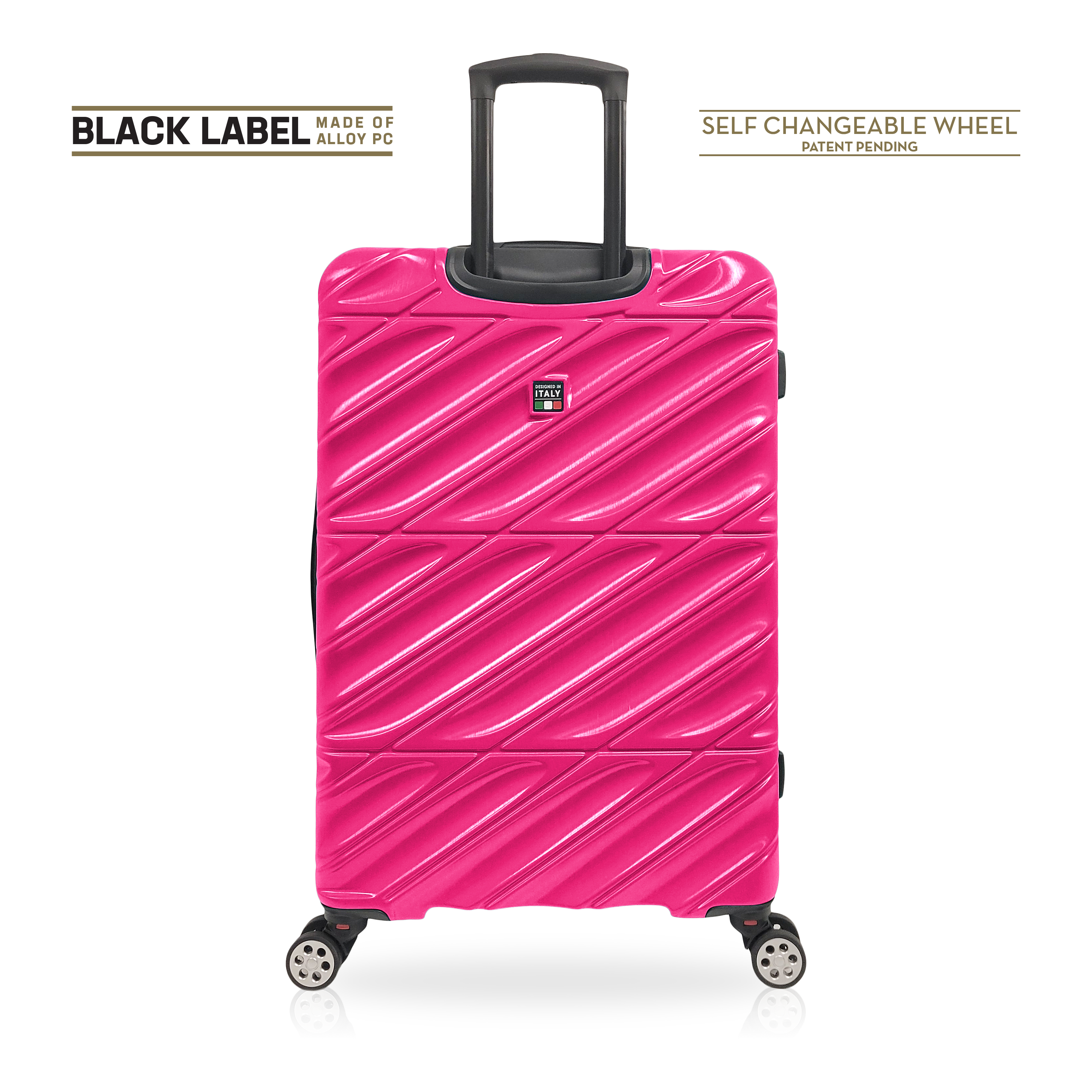 TUCCI Italy SELVATICO 24" 4-Wheeled Medium Spinner Suitcase