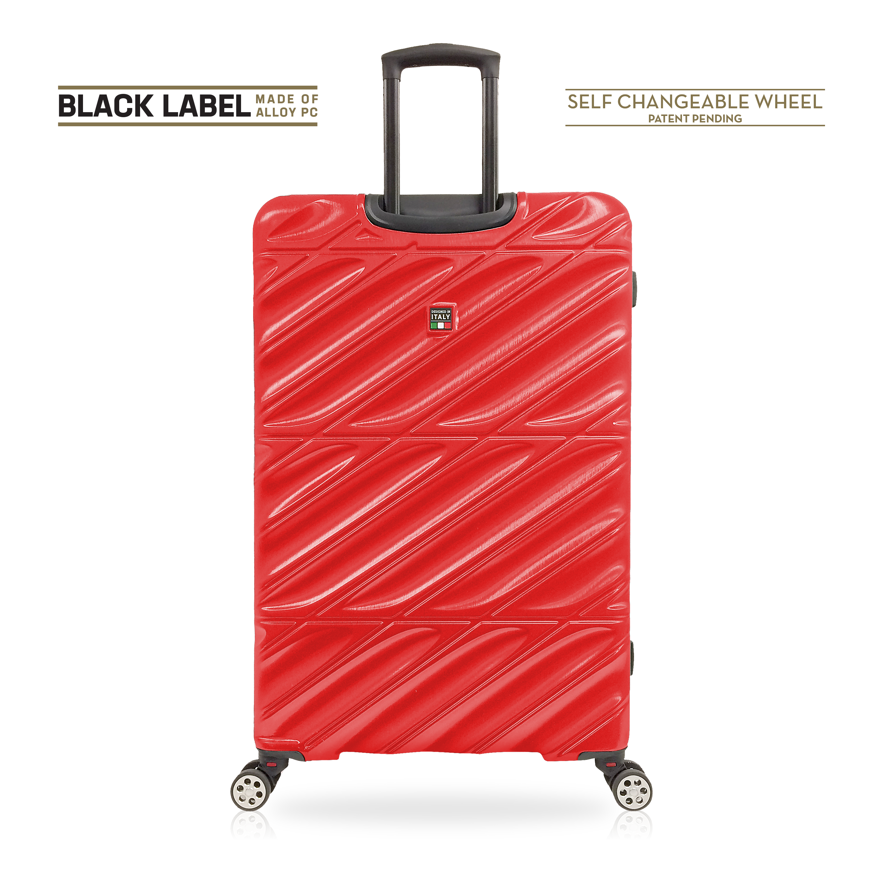 TUCCI Italy SELVATICO 24" 4-Wheeled Medium Spinner Suitcase