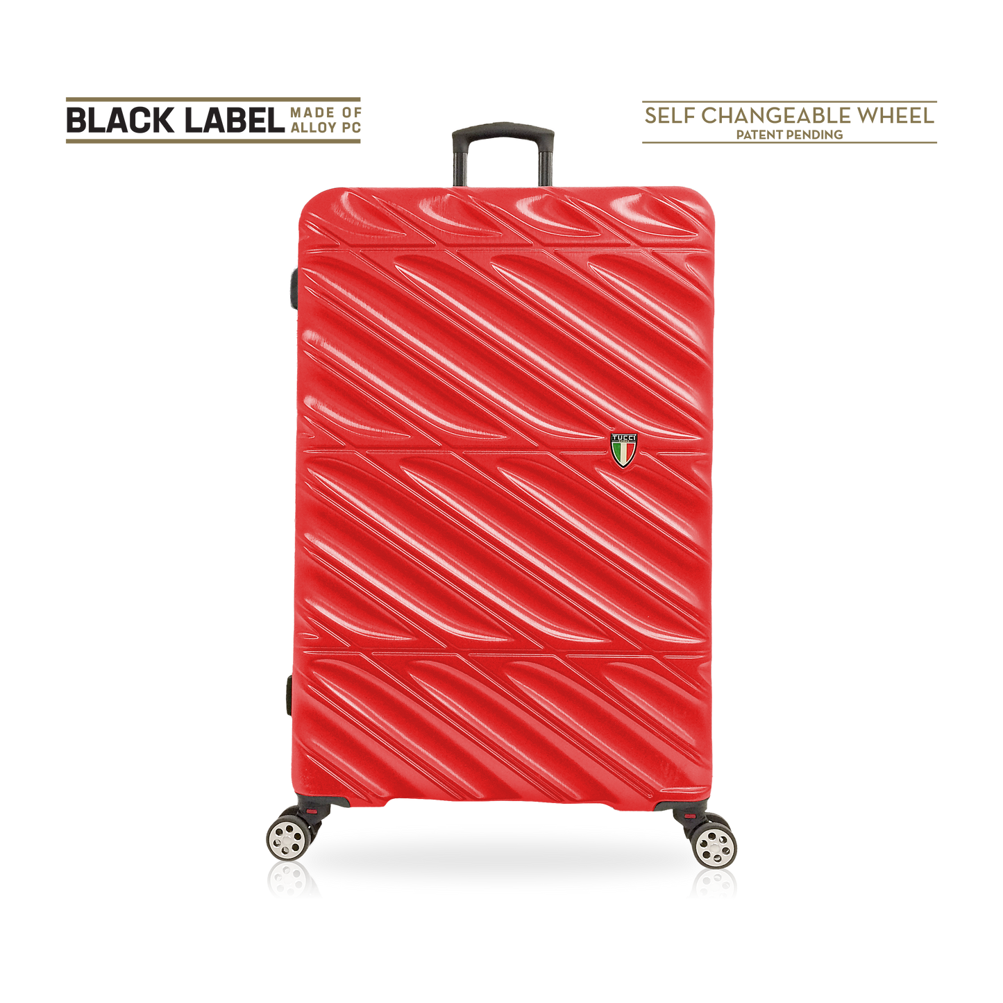 TUCCI Italy SELVATICO (20", 24", 28", 32") Trolley Suitcase Luggage Set