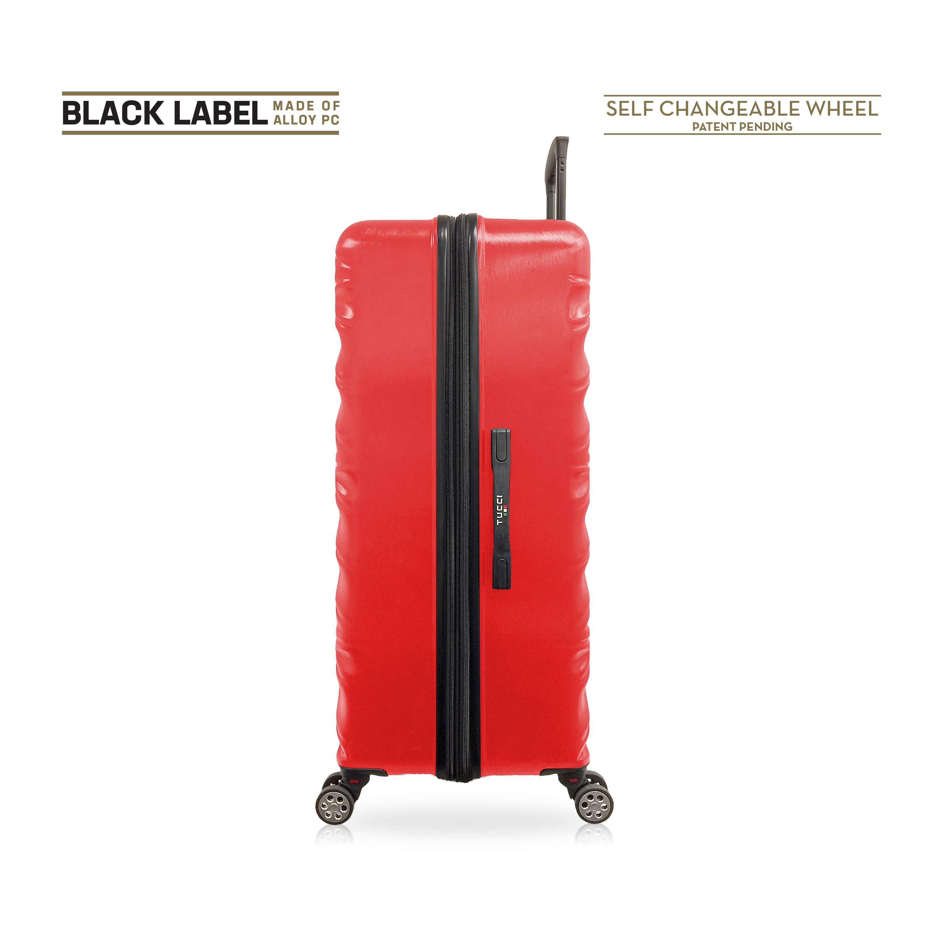 TUCCI Italy SELVATICO 24" 4-Wheeled Medium Spinner Suitcase