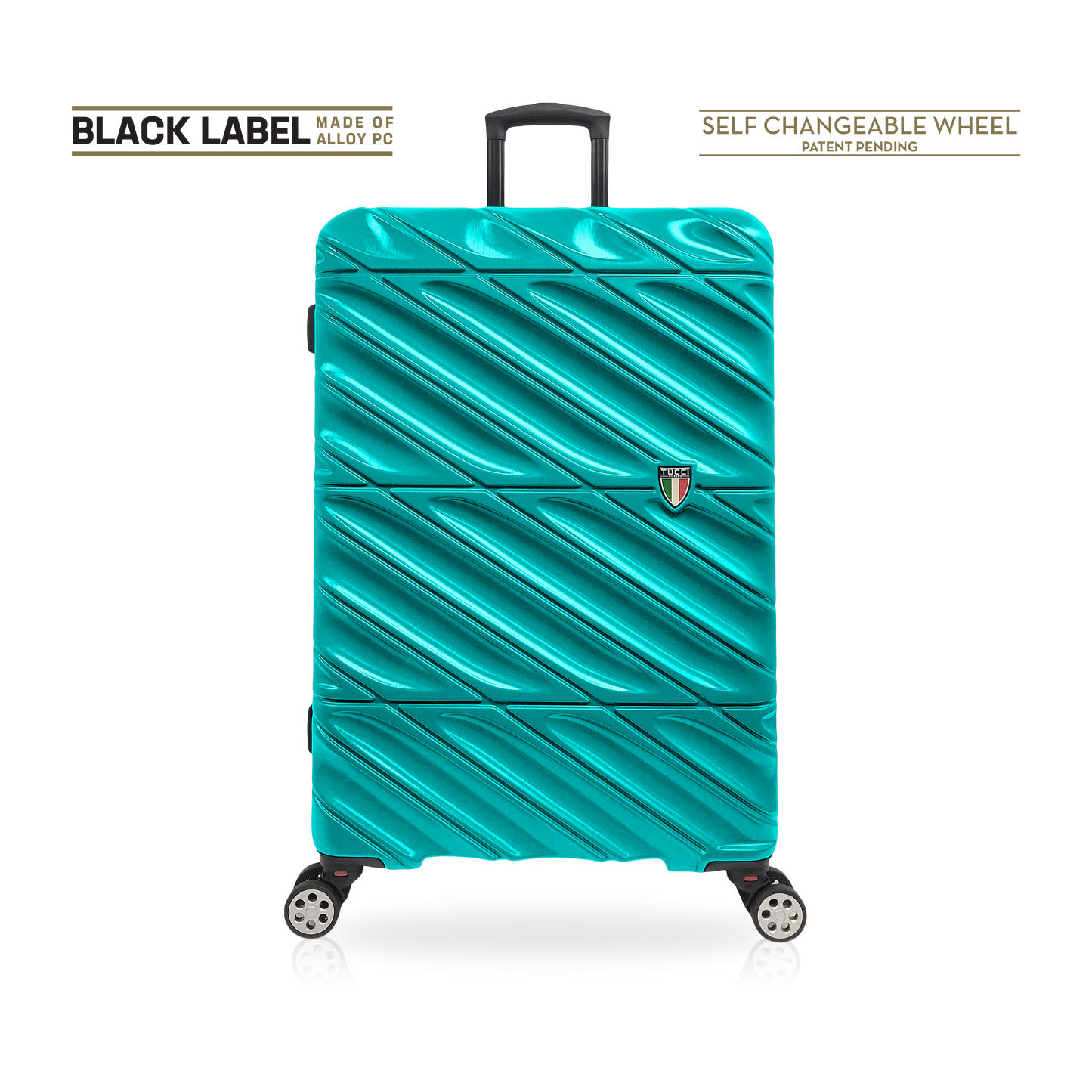 TUCCI Italy SELVATICO (20", 24", 28", 32") Trolley Suitcase Luggage Set