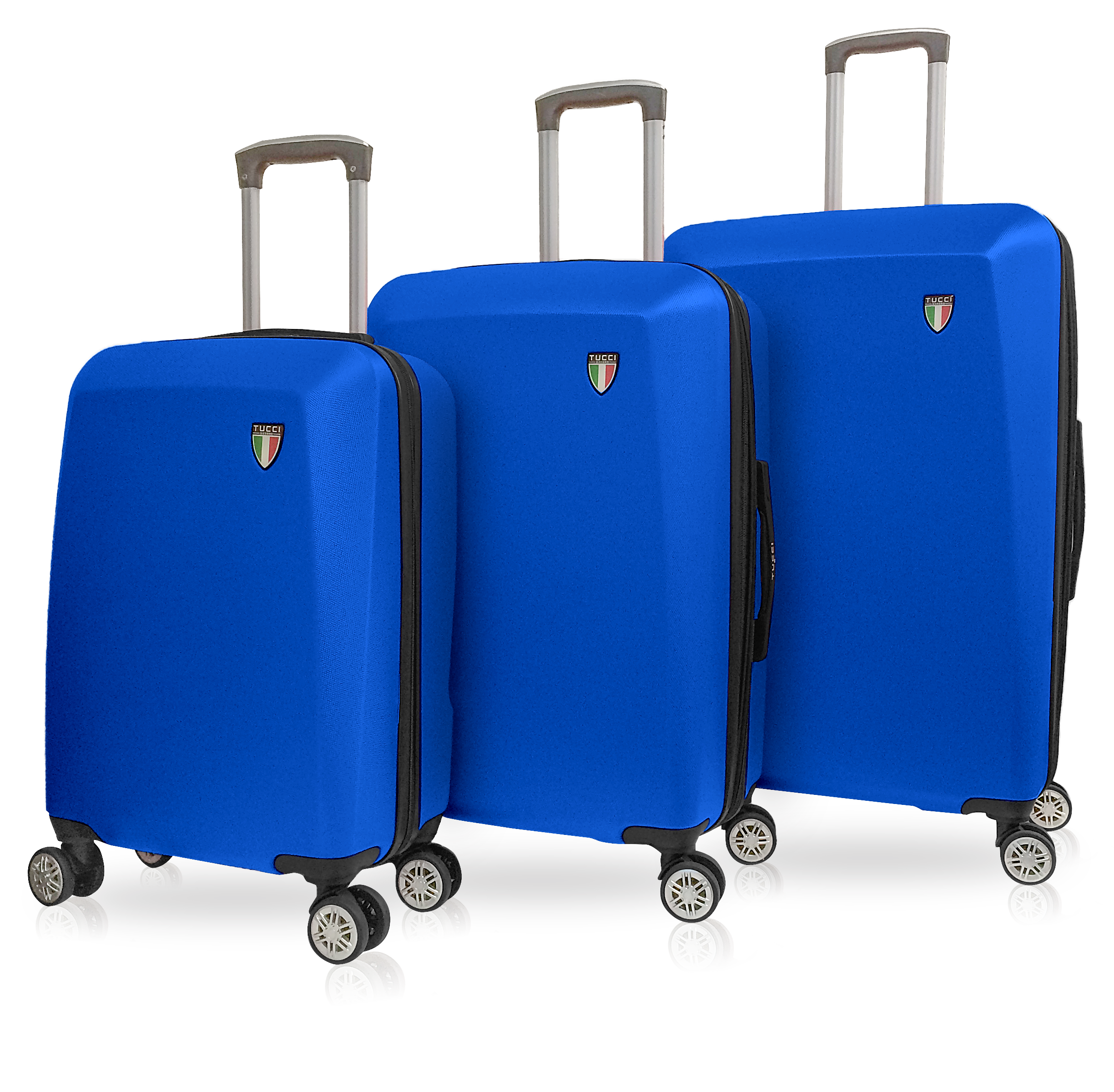 TUCCI Italy GIOCO 3 PC ABS (20", 24", 28") Travel Suitcase Set