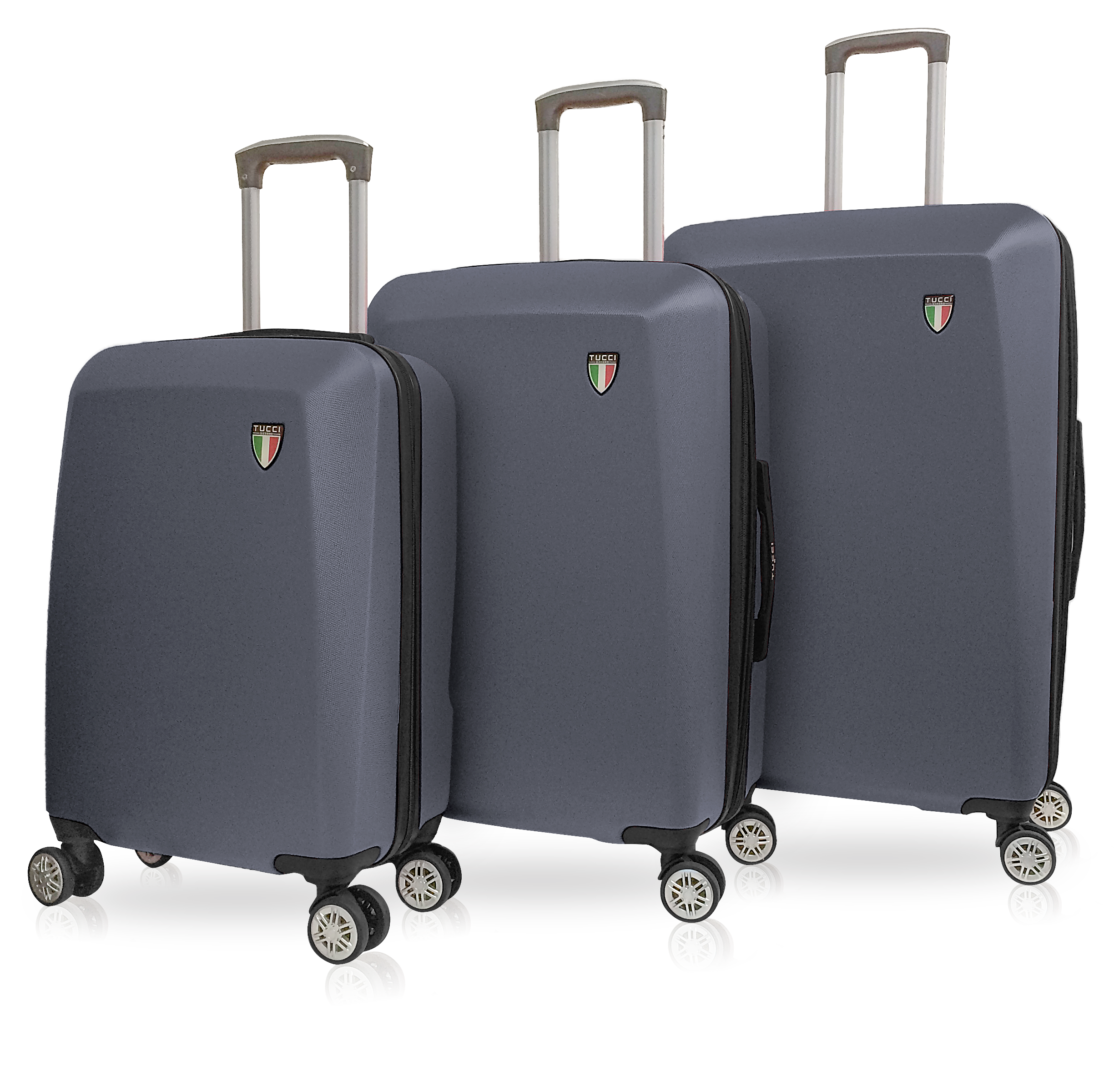 TUCCI Italy GIOCO 3 PC ABS (20", 24", 28") Travel Suitcase Set