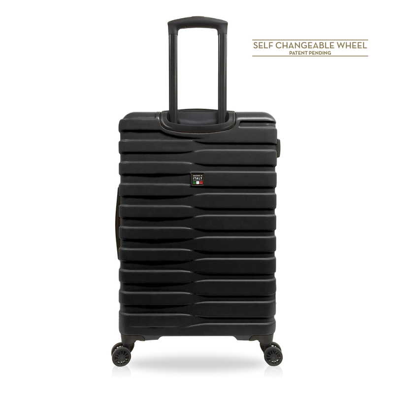 TUCCI Italy LA GITA 3 PC Spinner Hard Side Rolling Suitcase