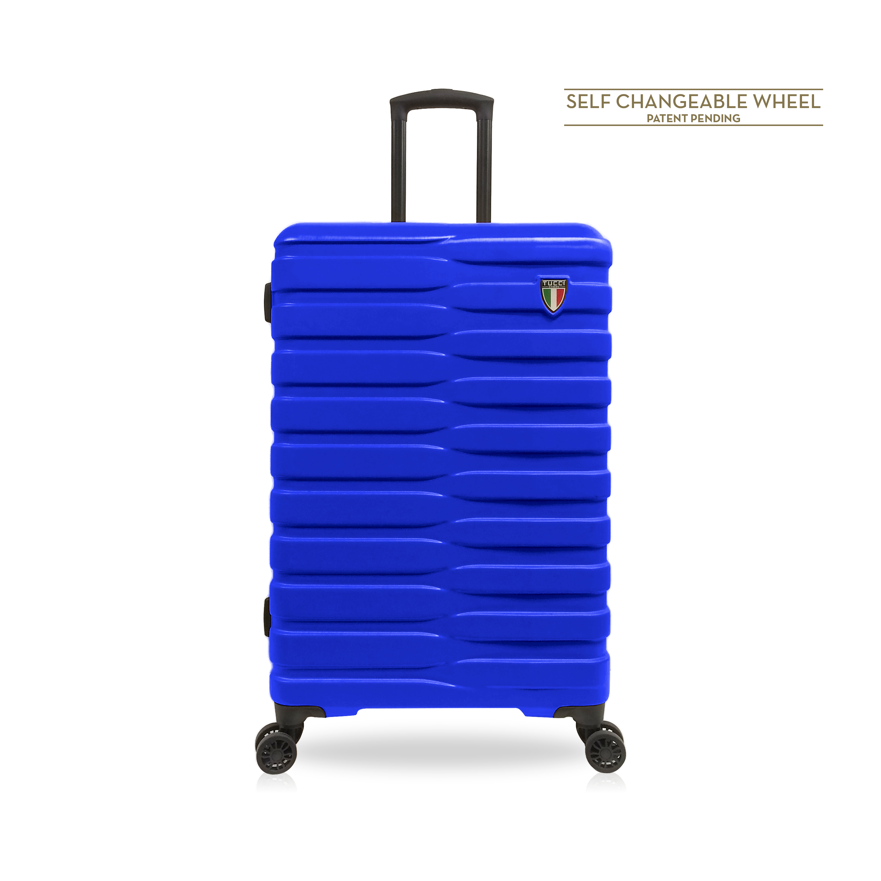 TUCCI Italy LA GITA 26" 4-Wheeled Durable Suitcase