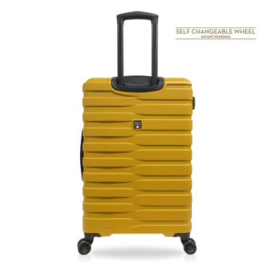 TUCCI Italy LA GITA 3 PC Spinner Hard Side Rolling Suitcase