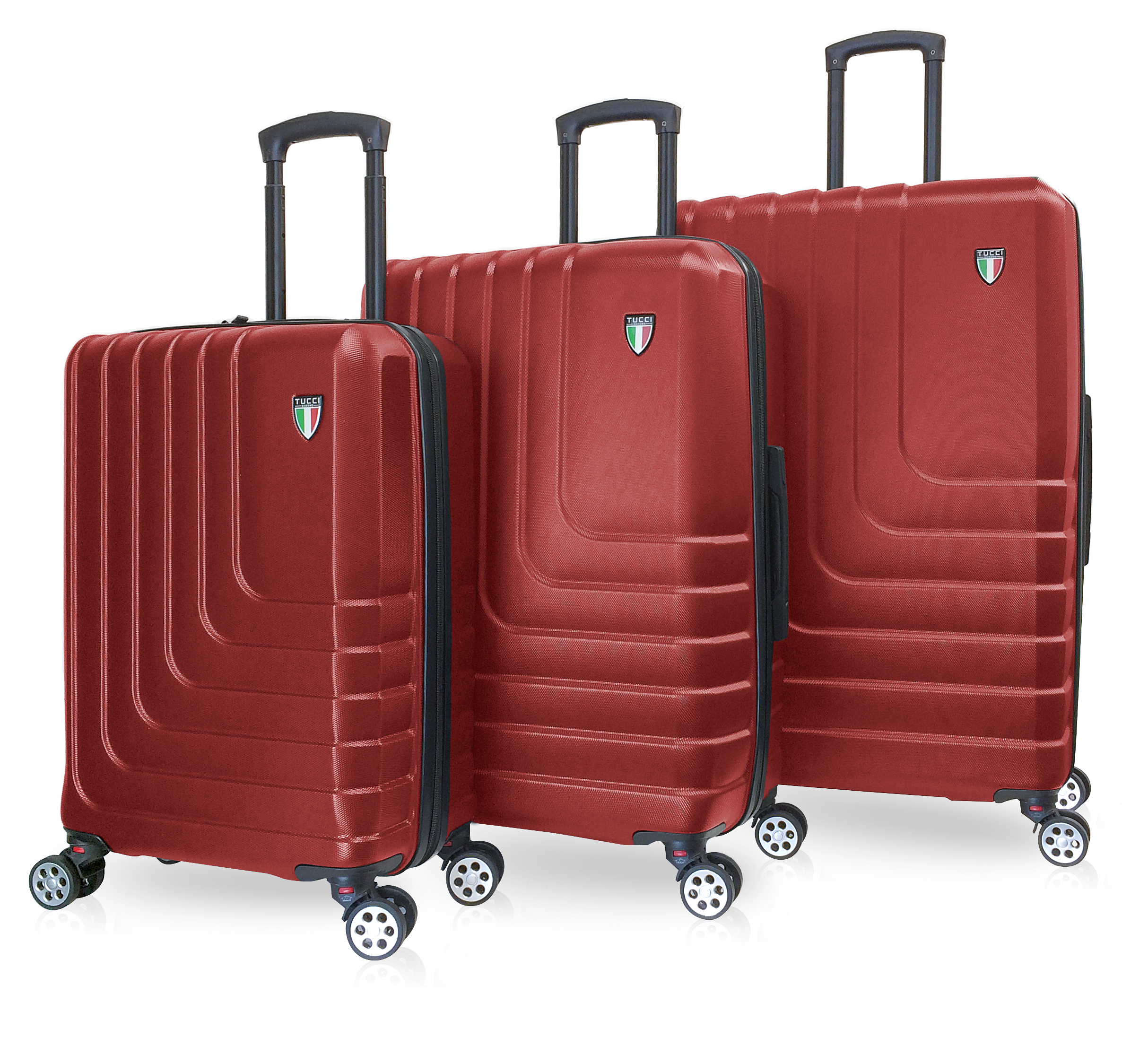 TUCCI CARINO (22", 26", 30") Expandable Luggage Set