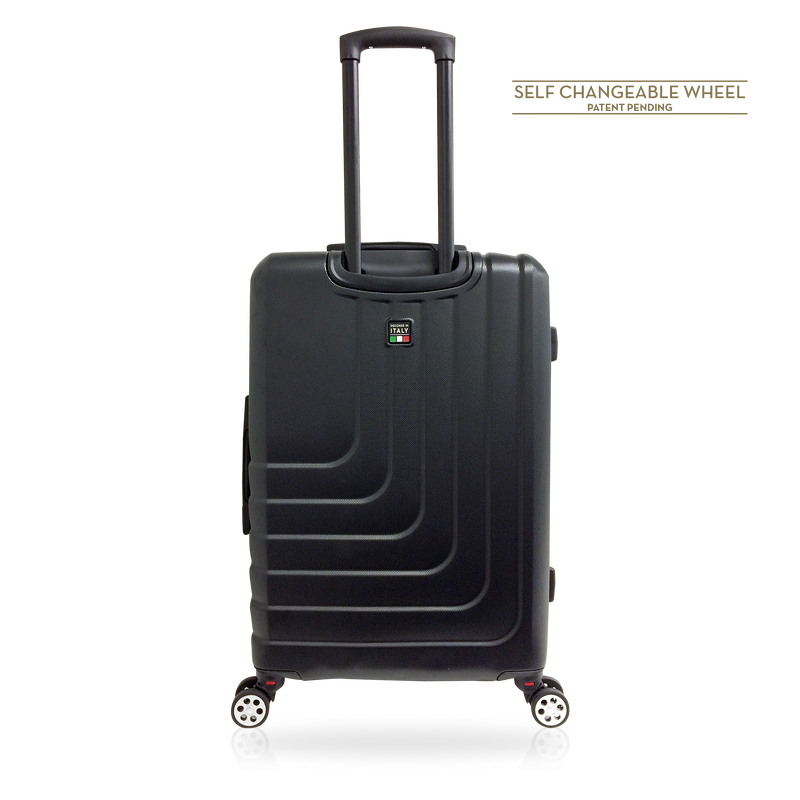TUCCI Italy CARINO 26" Unisex Medium Luggage Suitcase for Travel