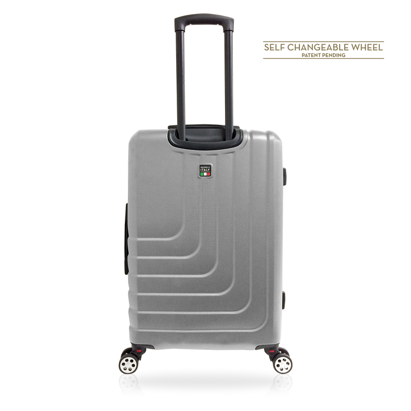 TUCCI Italy 22" CARINO Spinner Wheel Travel Suitcase