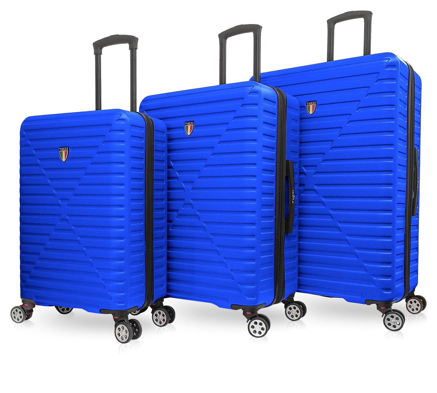 TUCCI CARINA 3 PC (18", 26", 30") Hardcase Luggage Set
