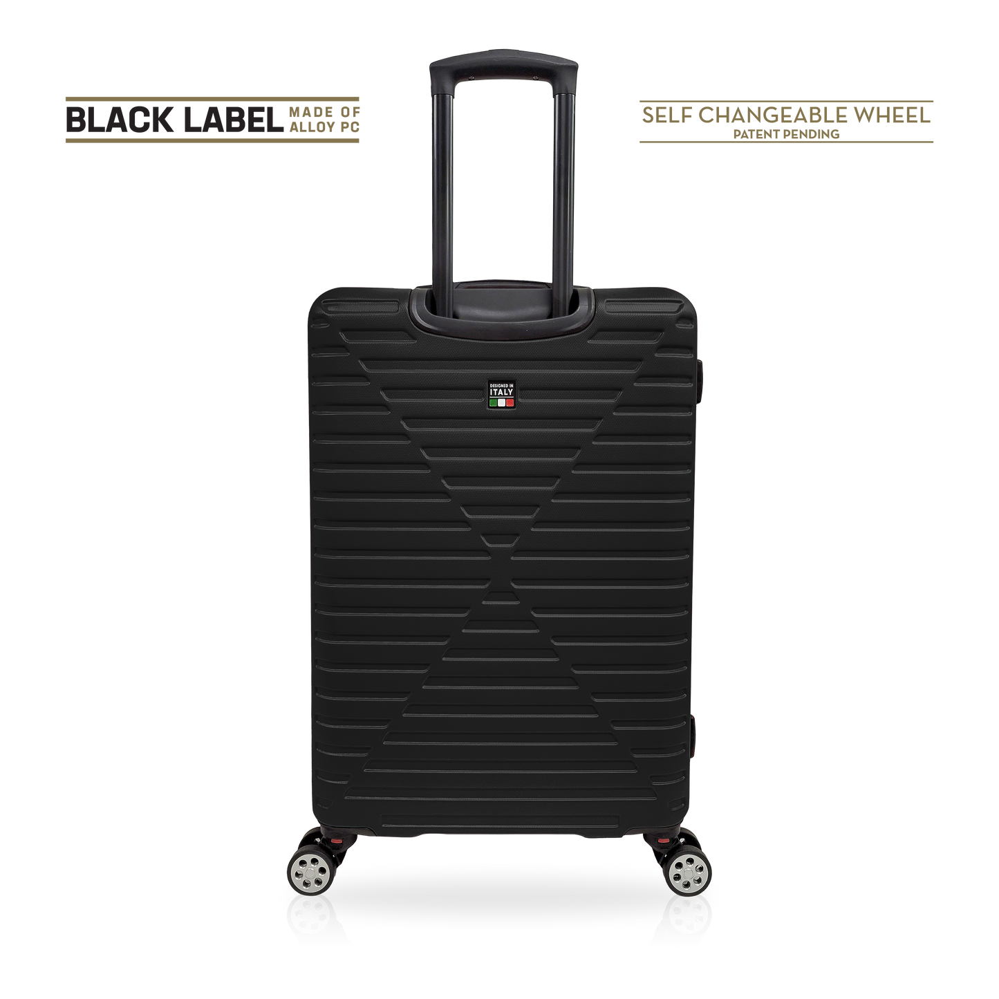 TUCCI CARINA 3 PC (18", 26", 30") Hardcase Luggage Set