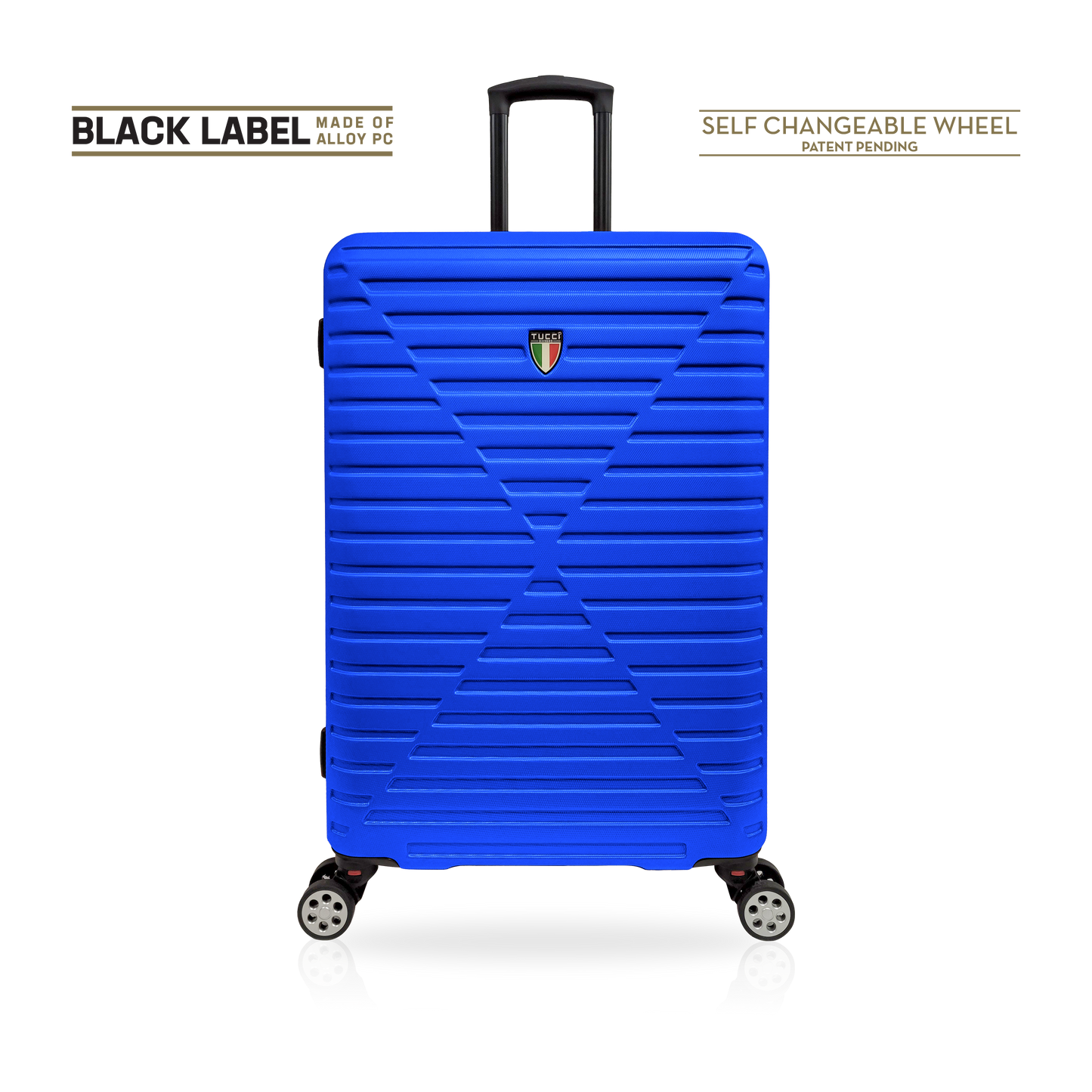 TUCCI CARINA 3 PC (18", 26", 30") Hardcase Luggage Set