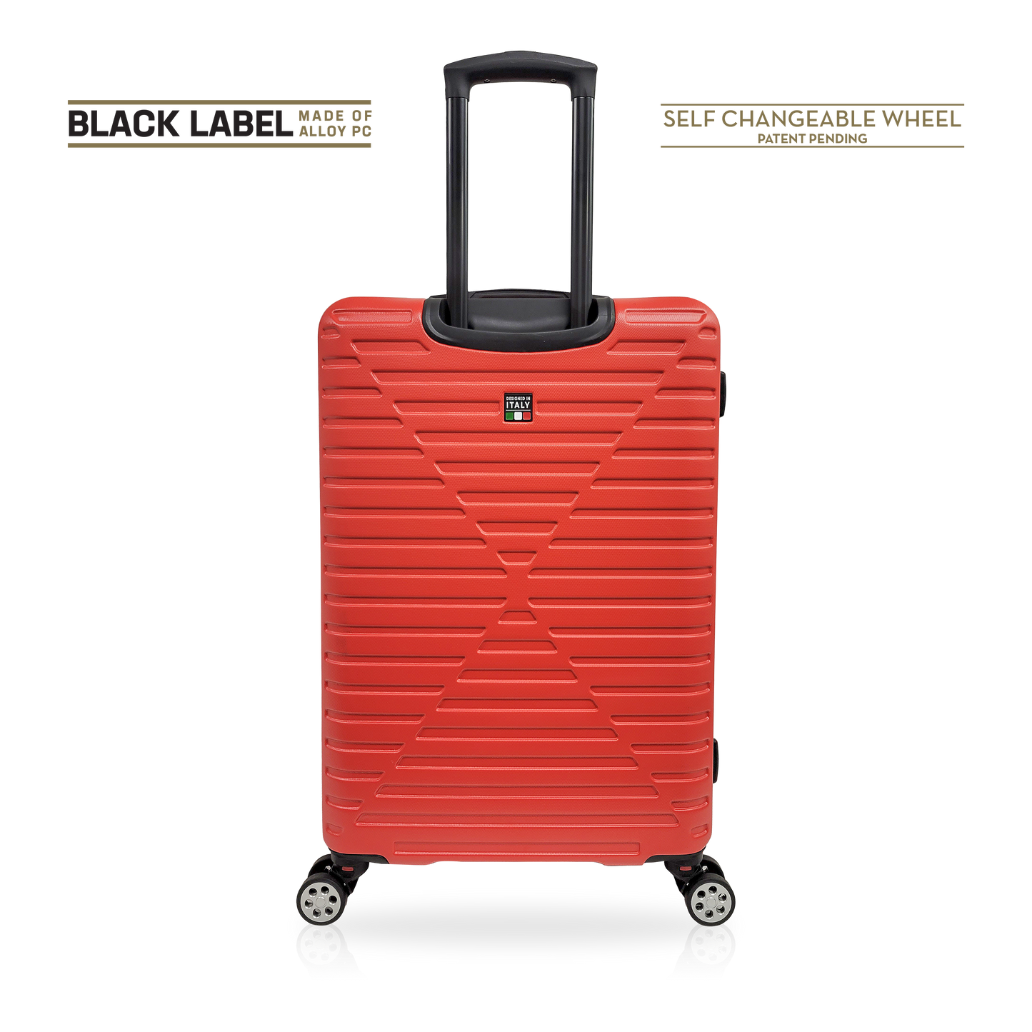 TUCCI CARINA 3 PC (18", 26", 30") Hardcase Luggage Set