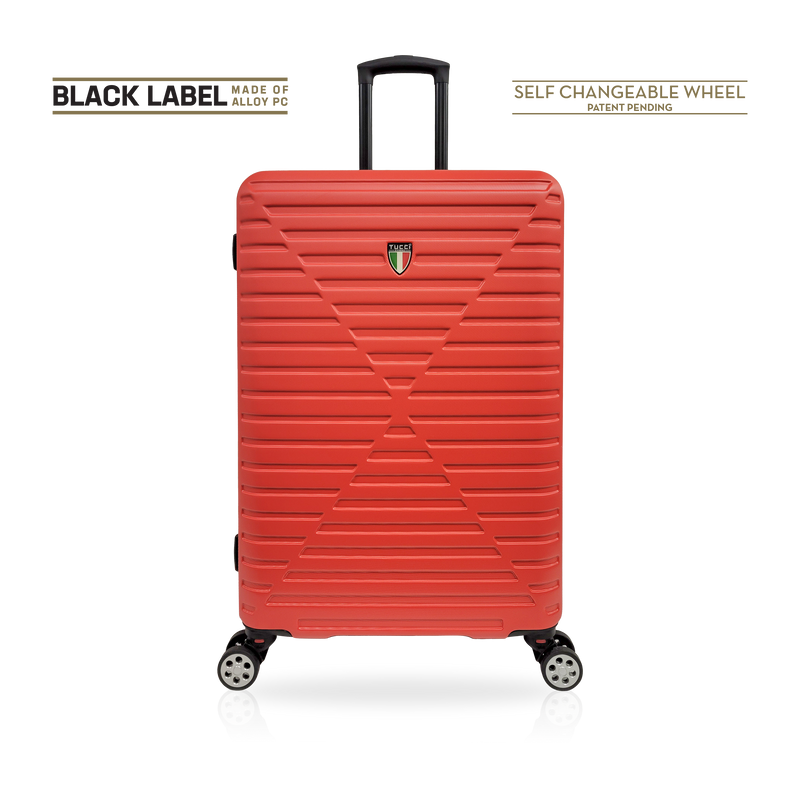 TUCCI Italy CARINA 3 PC (18", 26", 30") Hardcase Suitcase Set