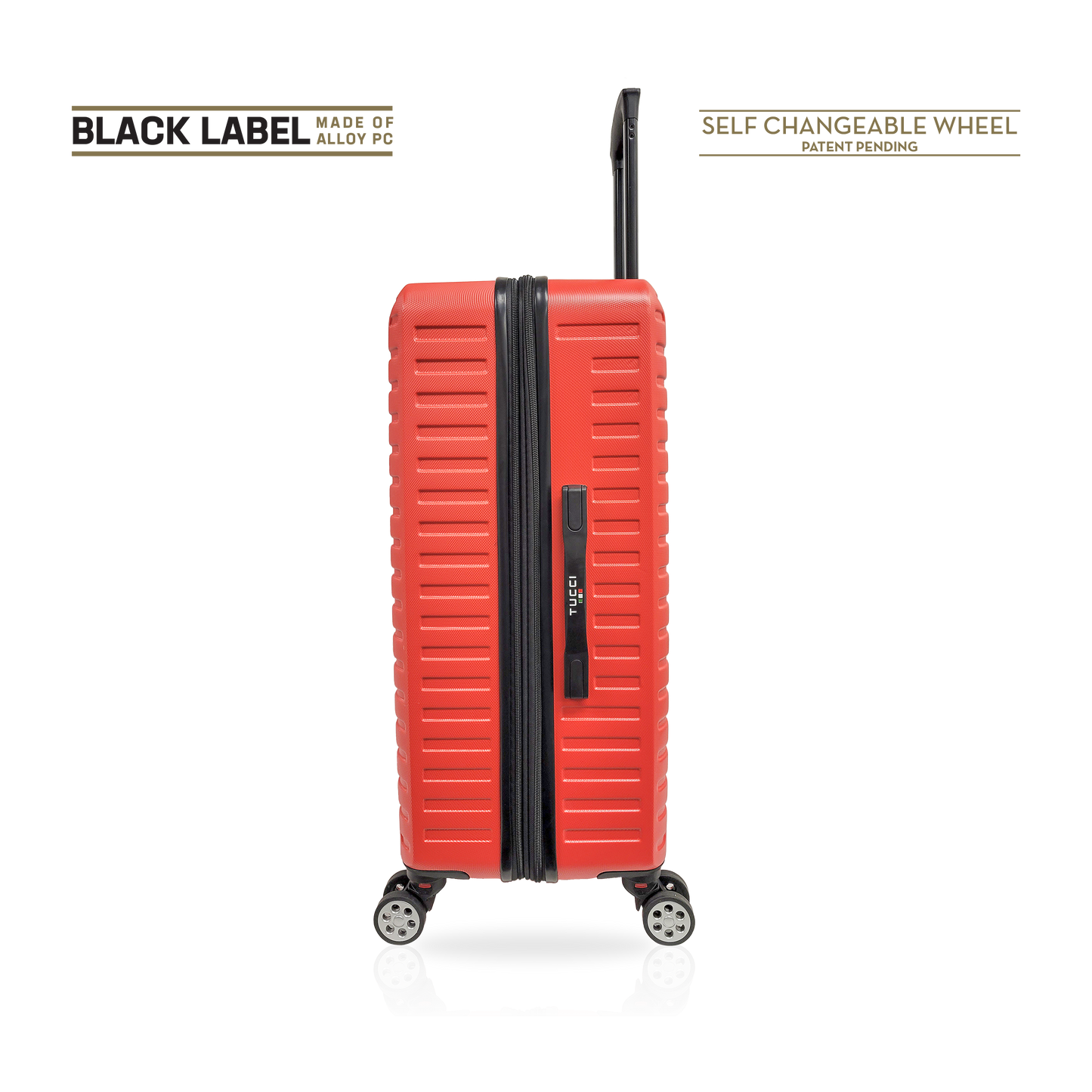 TUCCI CARINA 3 PC (18", 26", 30") Hardcase Luggage Set