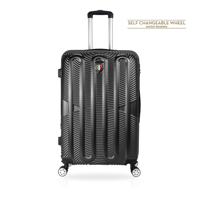 TUCCI Italy SPECIALI 4 PC (20', 28', 30', 32') Detachable Spinner Wheel Suitcase Set