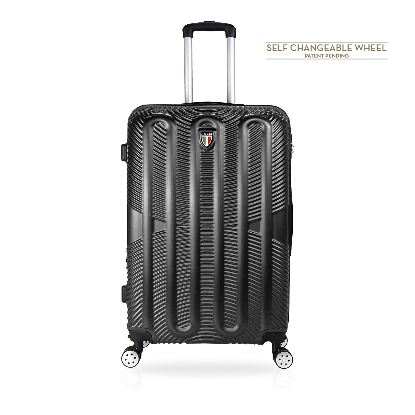 TUCCI Italy SPECIALI 32" Detachable Large Spinner Wheel Suitcase