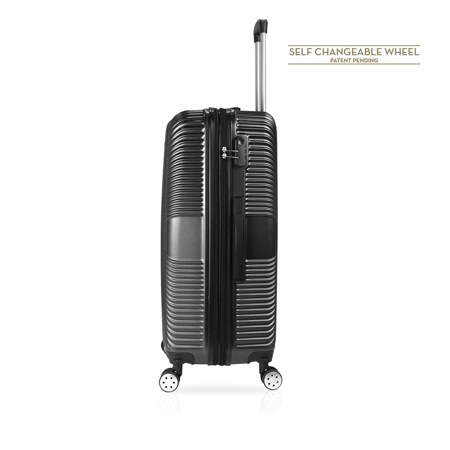 TUCCI Italy SPECIALI 32" Detachable Large Spinner Wheel Suitcase