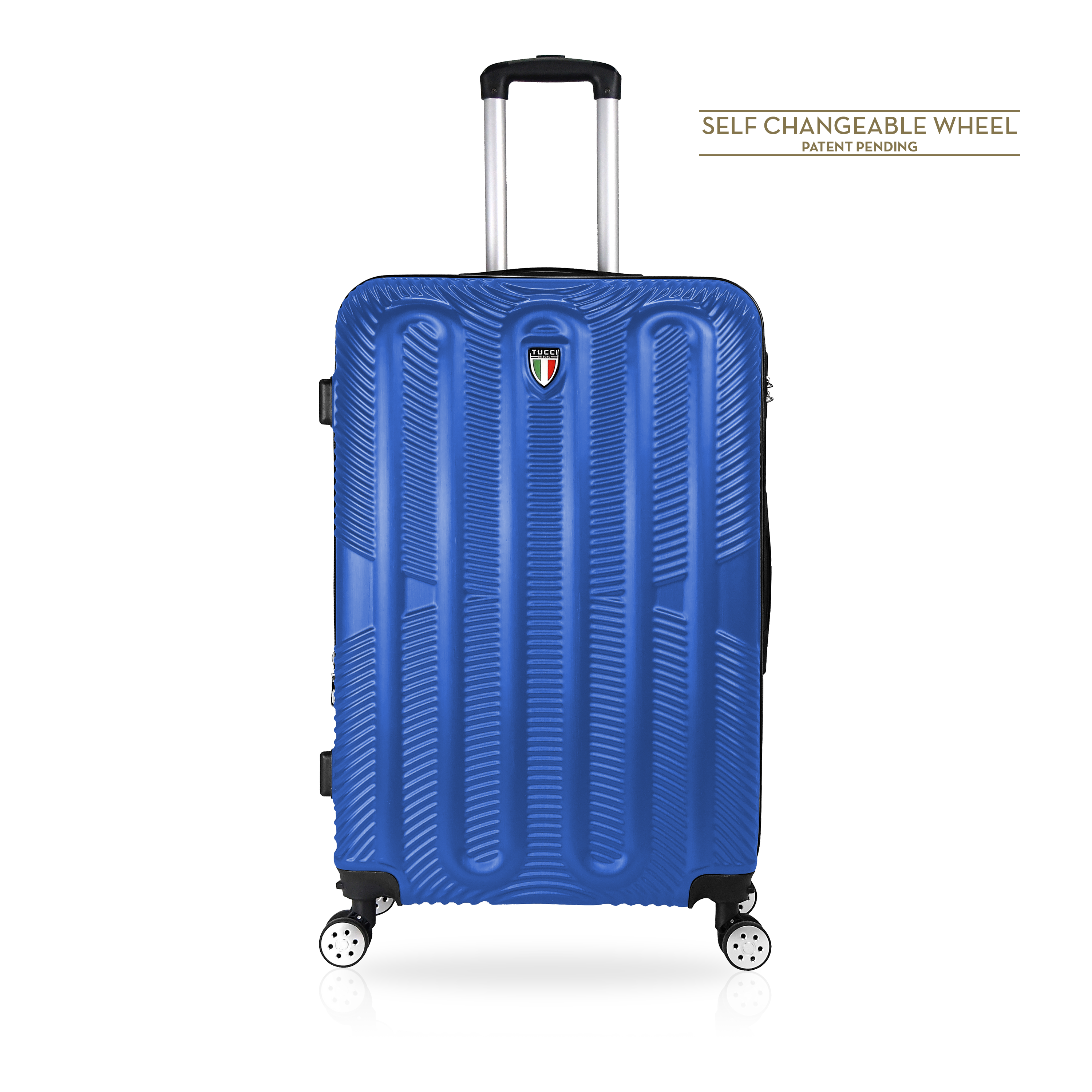 TUCCI Italy SPECIALI (20", 28") 2 Piece Set Detachable Spinner Wheel Suitcase