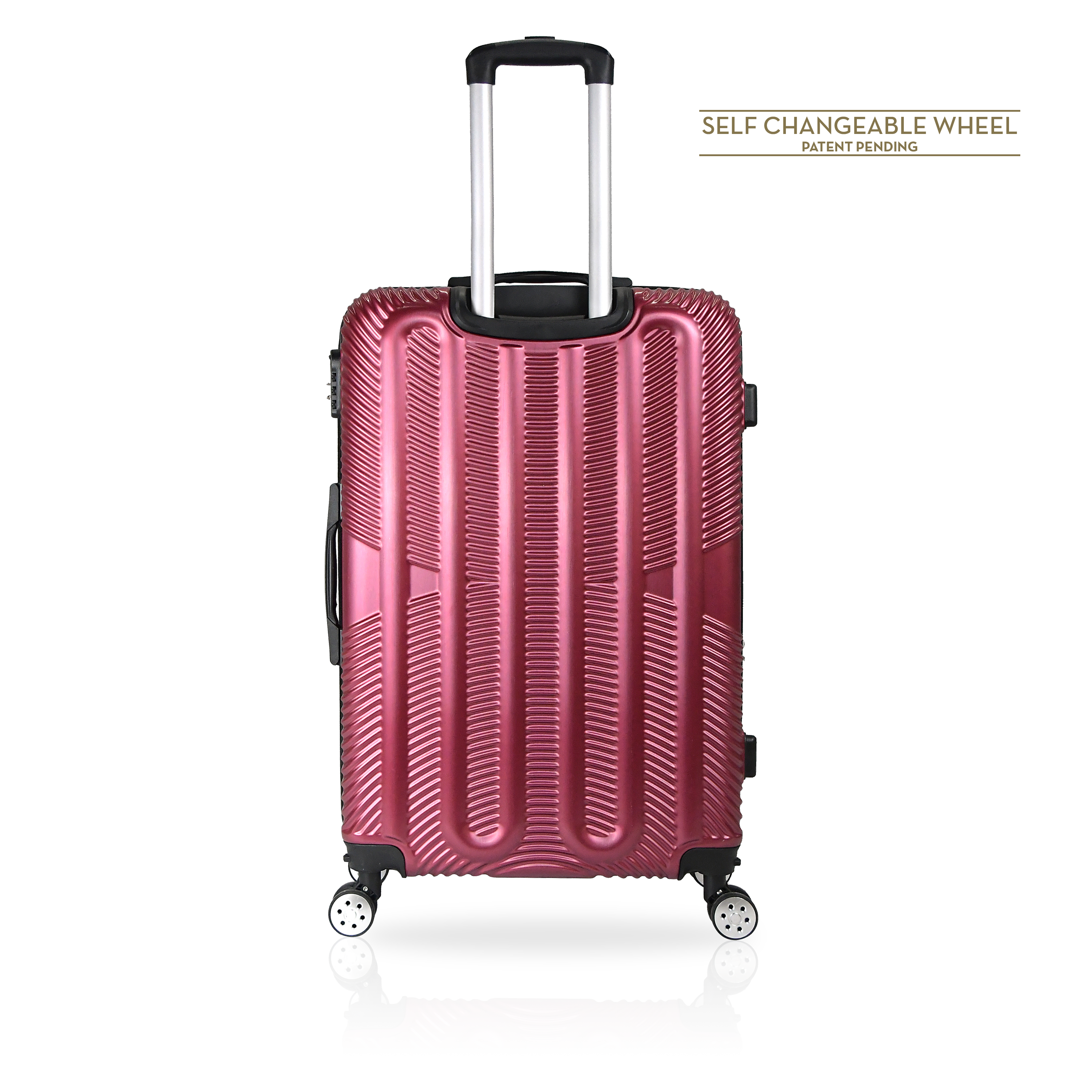 TUCCI Italy SPECIALI 4 PC (20', 28', 30', 32') Detachable Spinner Wheel Suitcase Set