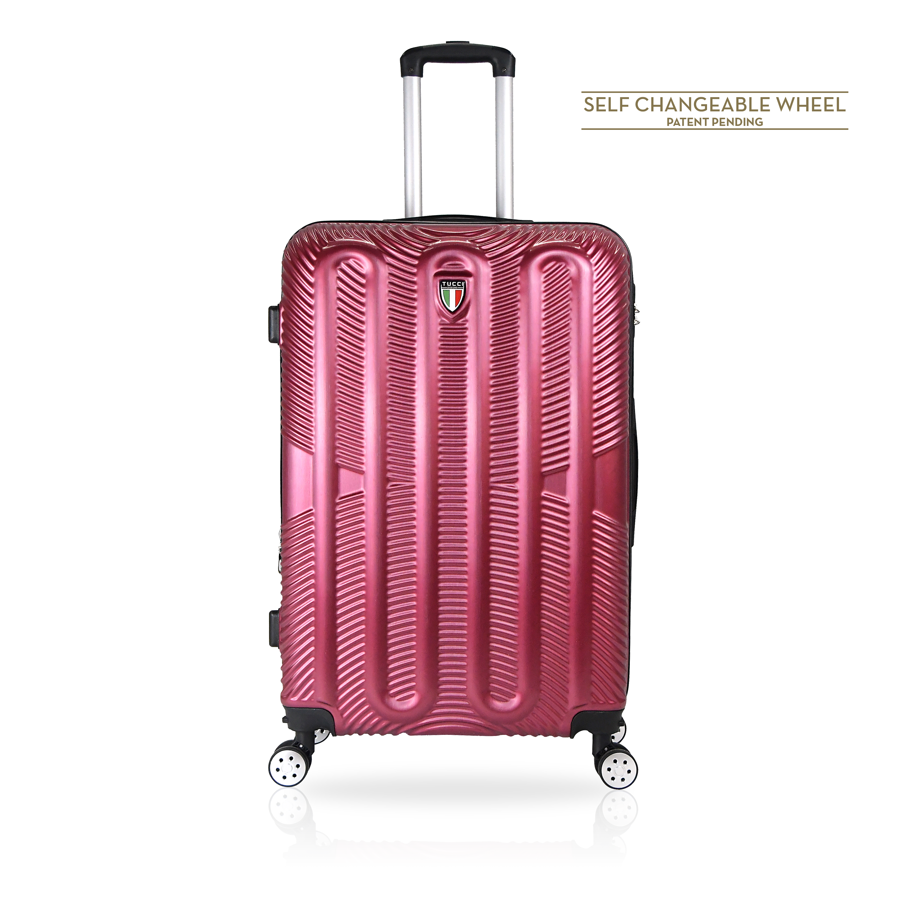 TUCCI Italy SPECIALI 4 PC (20', 28', 30', 32') Detachable Spinner Wheel Suitcase Set