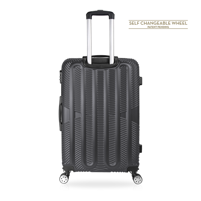 TUCCI Italy SPECIALI (20", 28") 2 Piece Set Detachable Spinner Wheel Suitcase