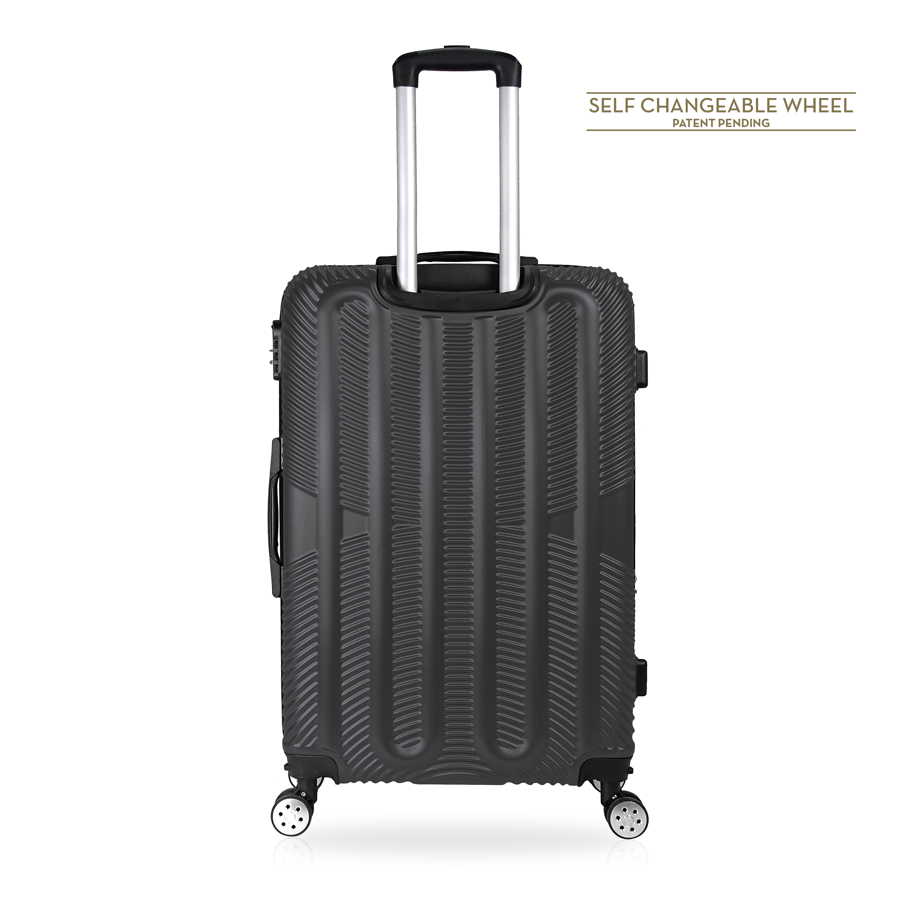 TUCCI Italy SPECIALI 4 PC (20', 28', 30', 32') Detachable Spinner Wheel Suitcase Set