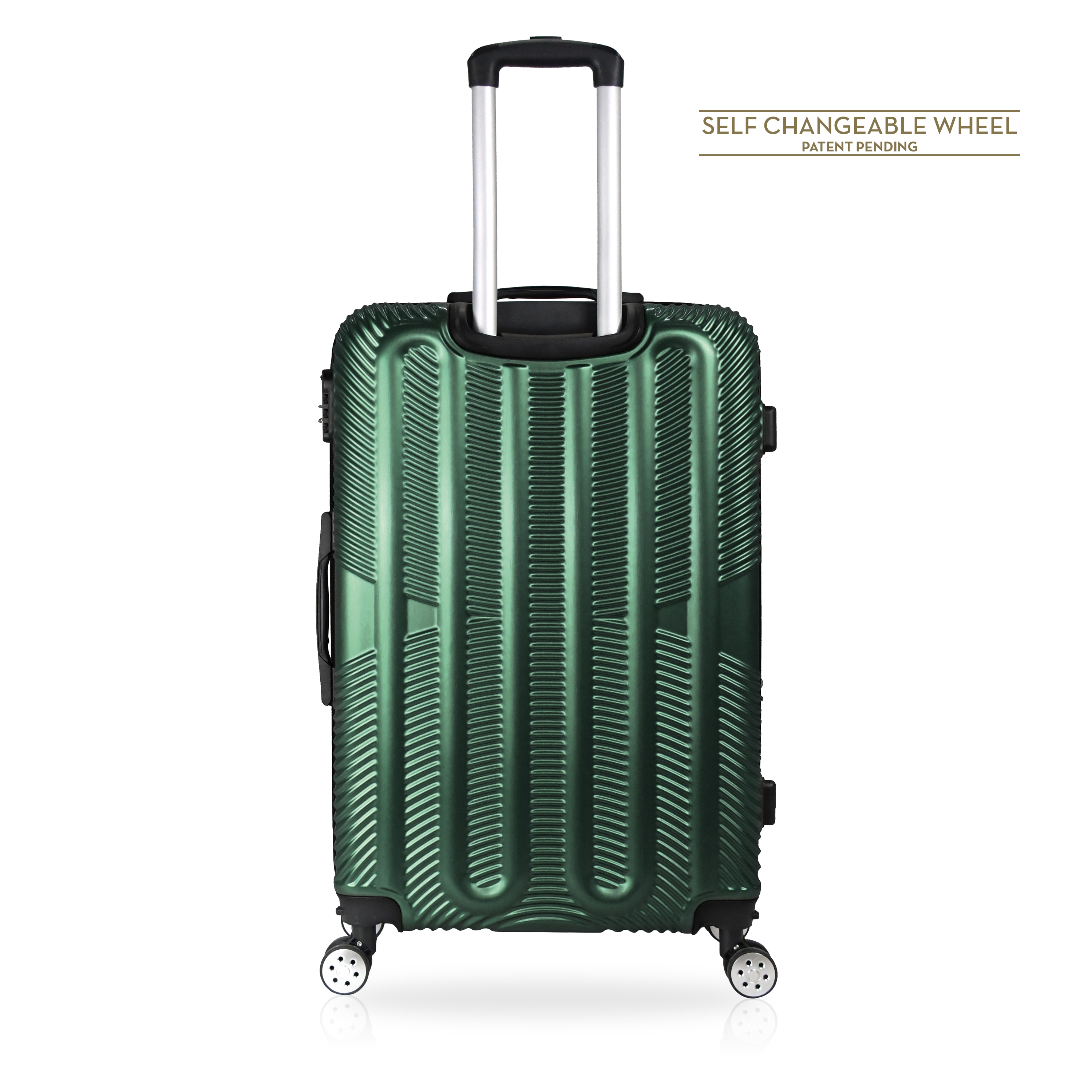 TUCCI Italy SPECIALI 4 PC (20', 28', 30', 32') Detachable Spinner Wheel Suitcase Set