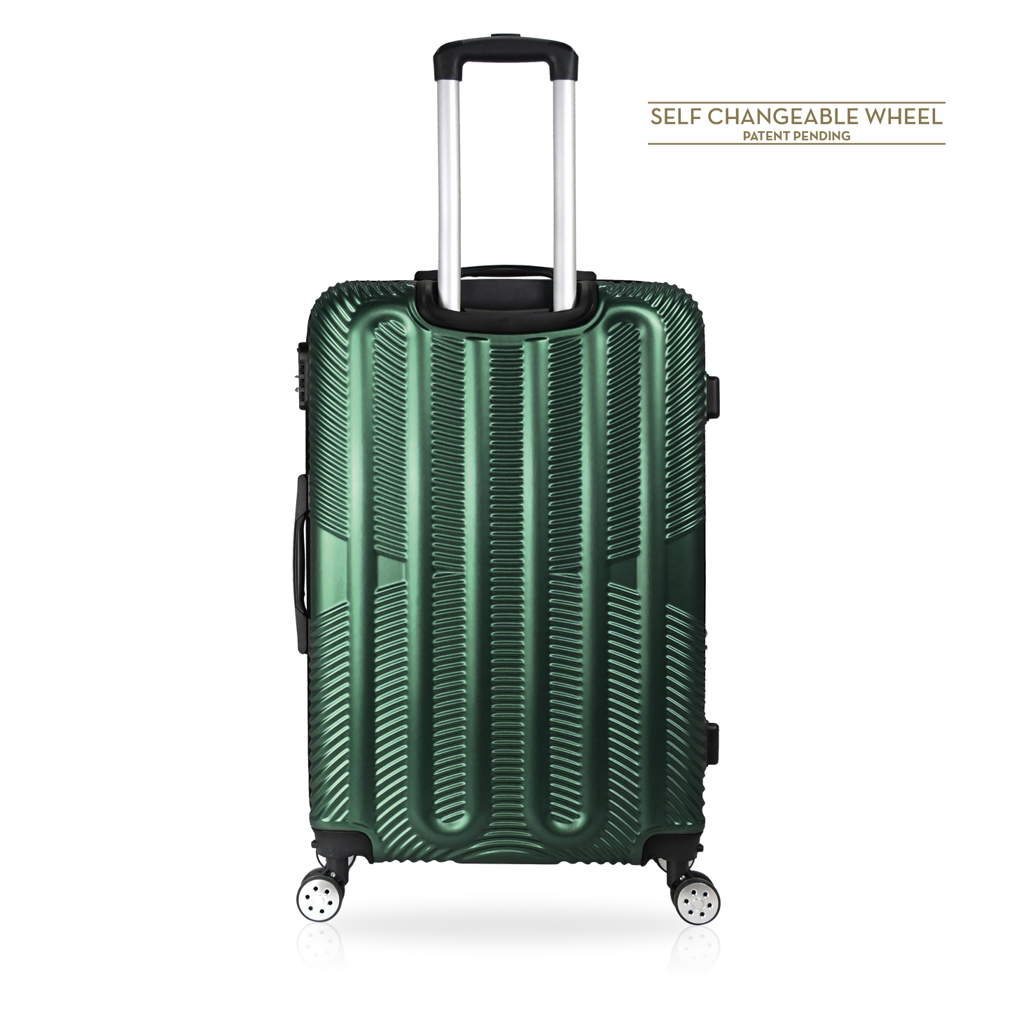 TUCCI Italy SPECIALI 32" Detachable Large Spinner Wheel Suitcase