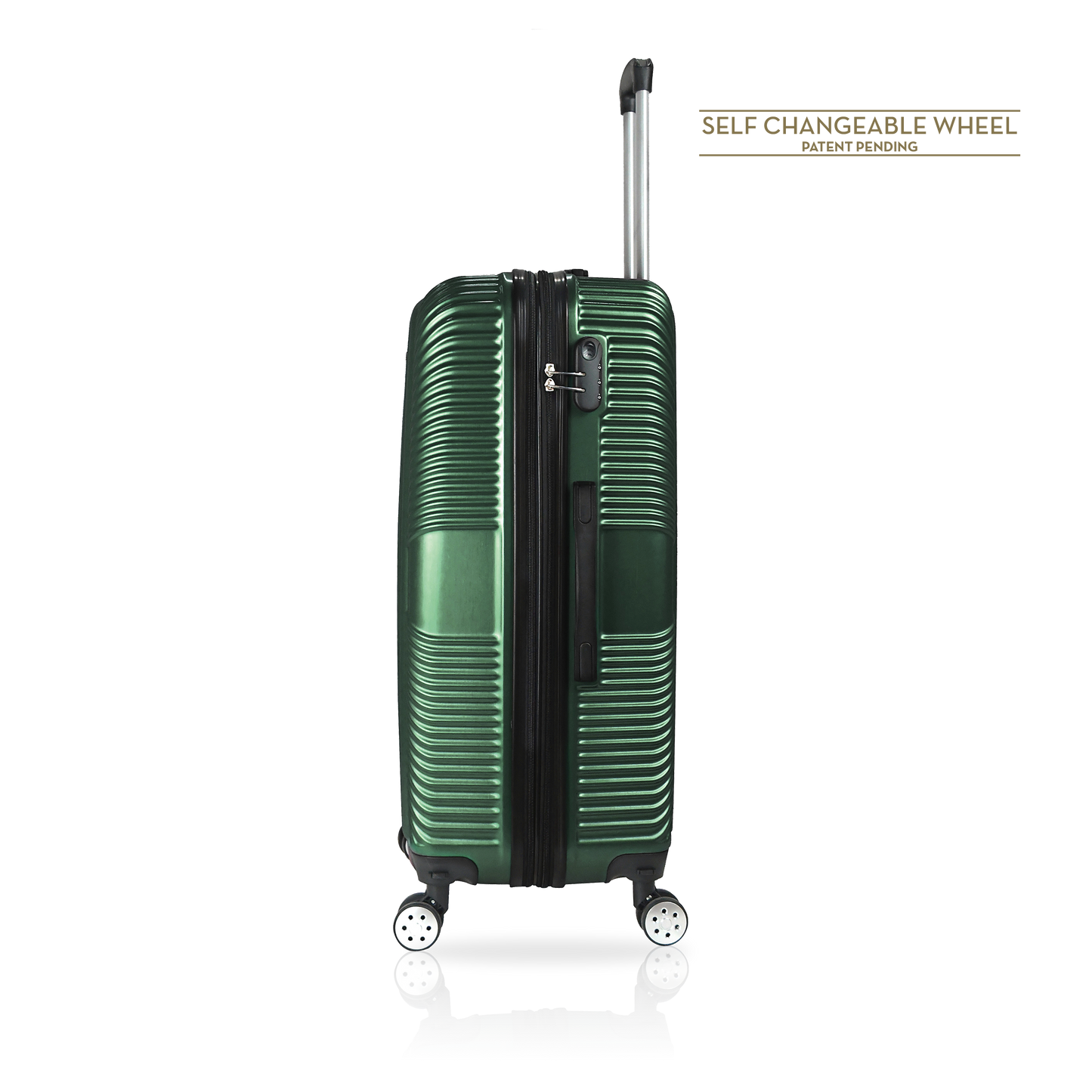 TUCCI Italy SPECIALI 32" Detachable Large Spinner Wheel Suitcase