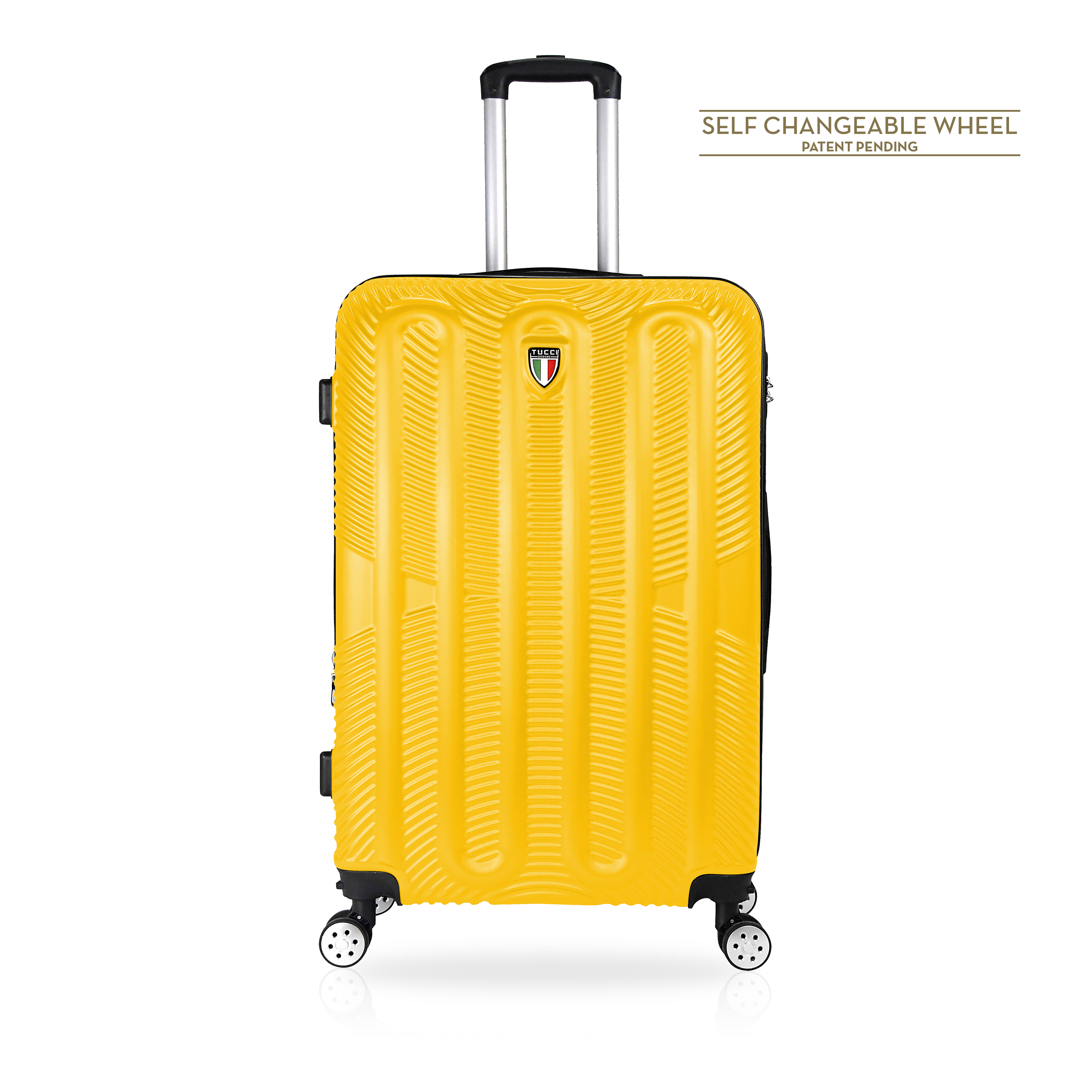 TUCCI Italy SPECIALI 4 PC (20', 28', 30', 32') Detachable Spinner Wheel Suitcase Set