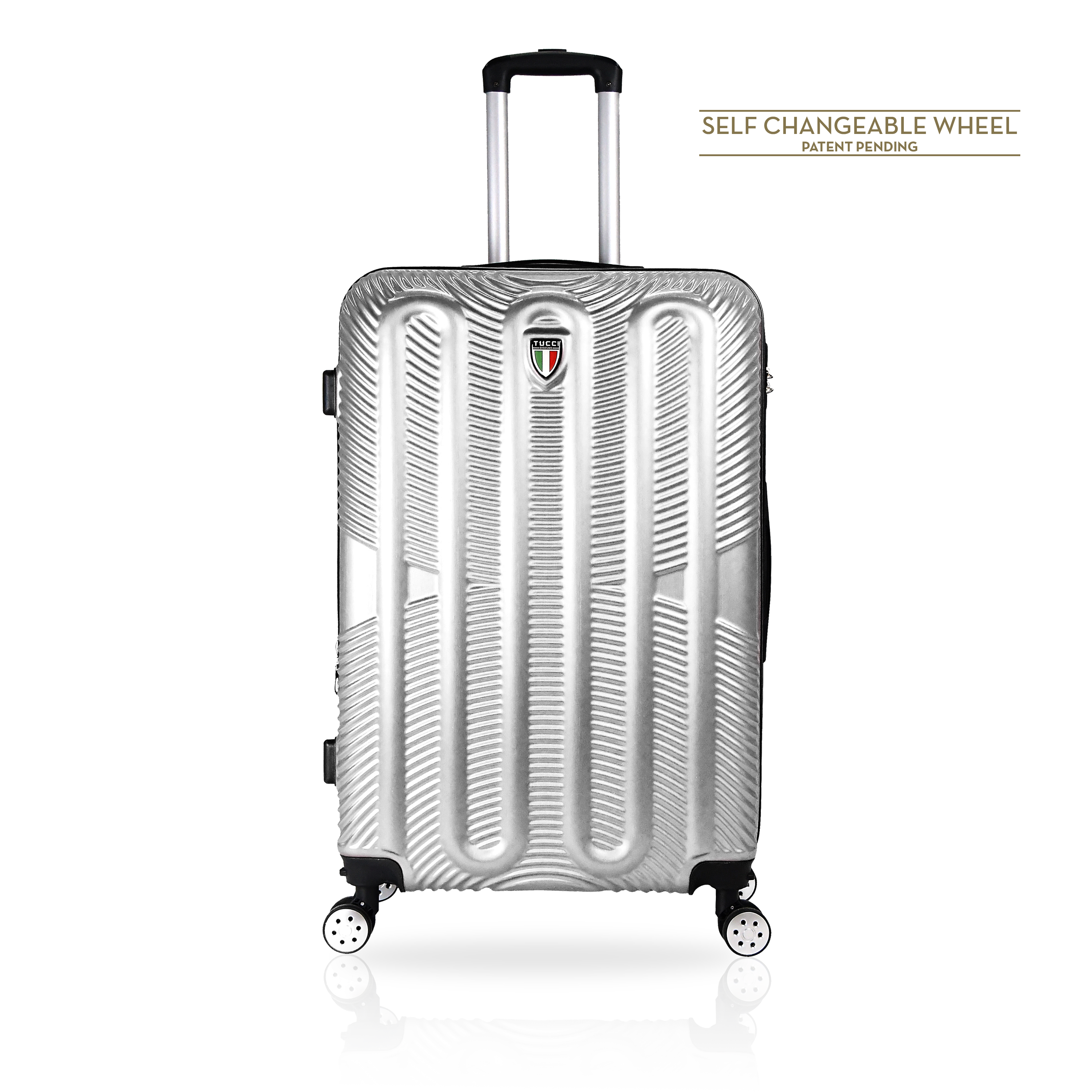 TUCCI Italy SPECIALI 28" Spinner Wheel Luggage Suitcase