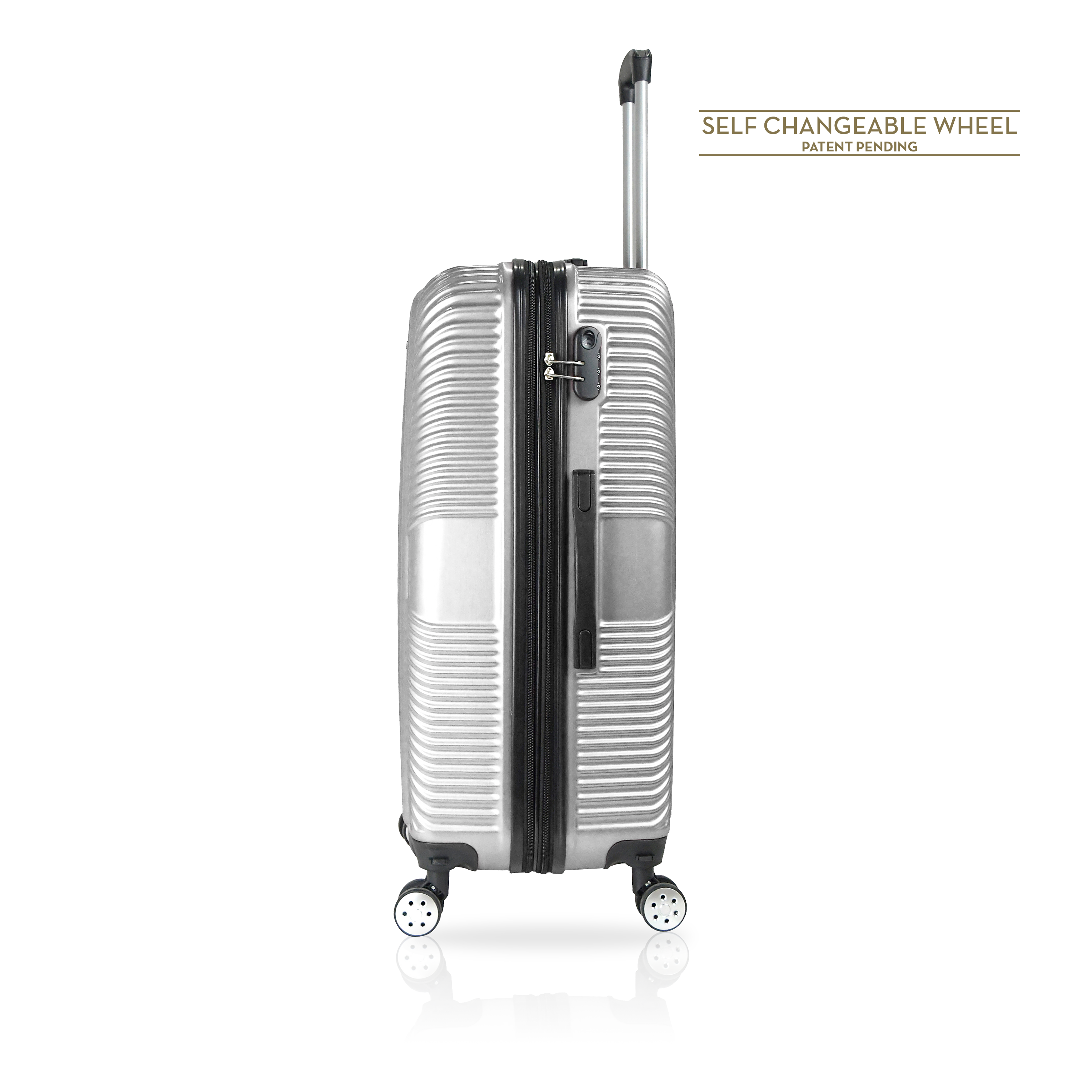 TUCCI Italy SPECIALI 4 PC (20', 28', 30', 32') Detachable Spinner Wheel Suitcase Set