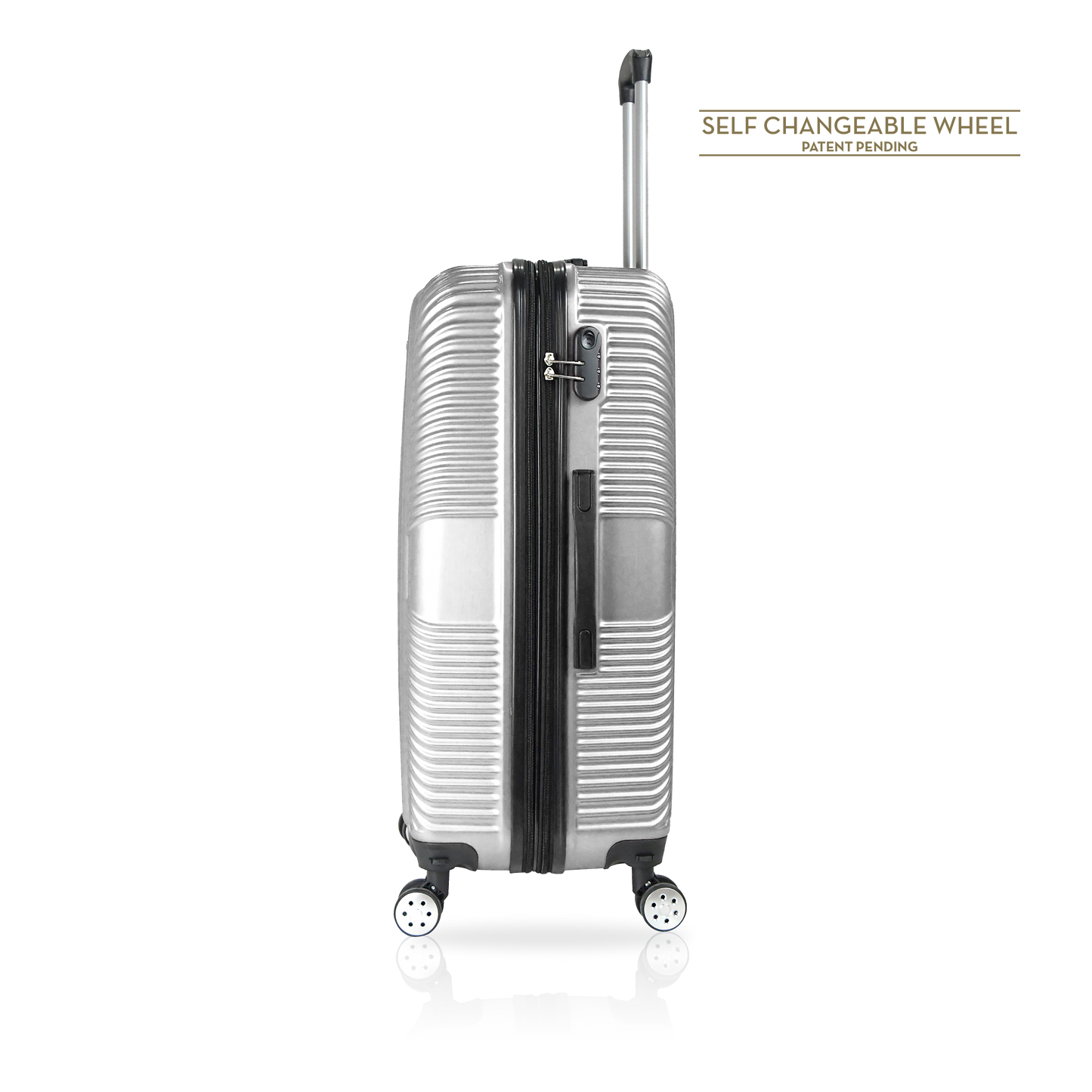 TUCCI Italy SPECIALI 32" Detachable Large Spinner Wheel Suitcase