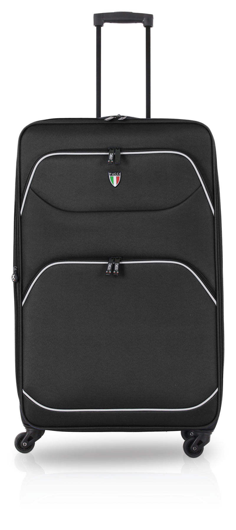 TUCCI Italy BEN FATTO FABRIC 28" Large Luggage Suitcase