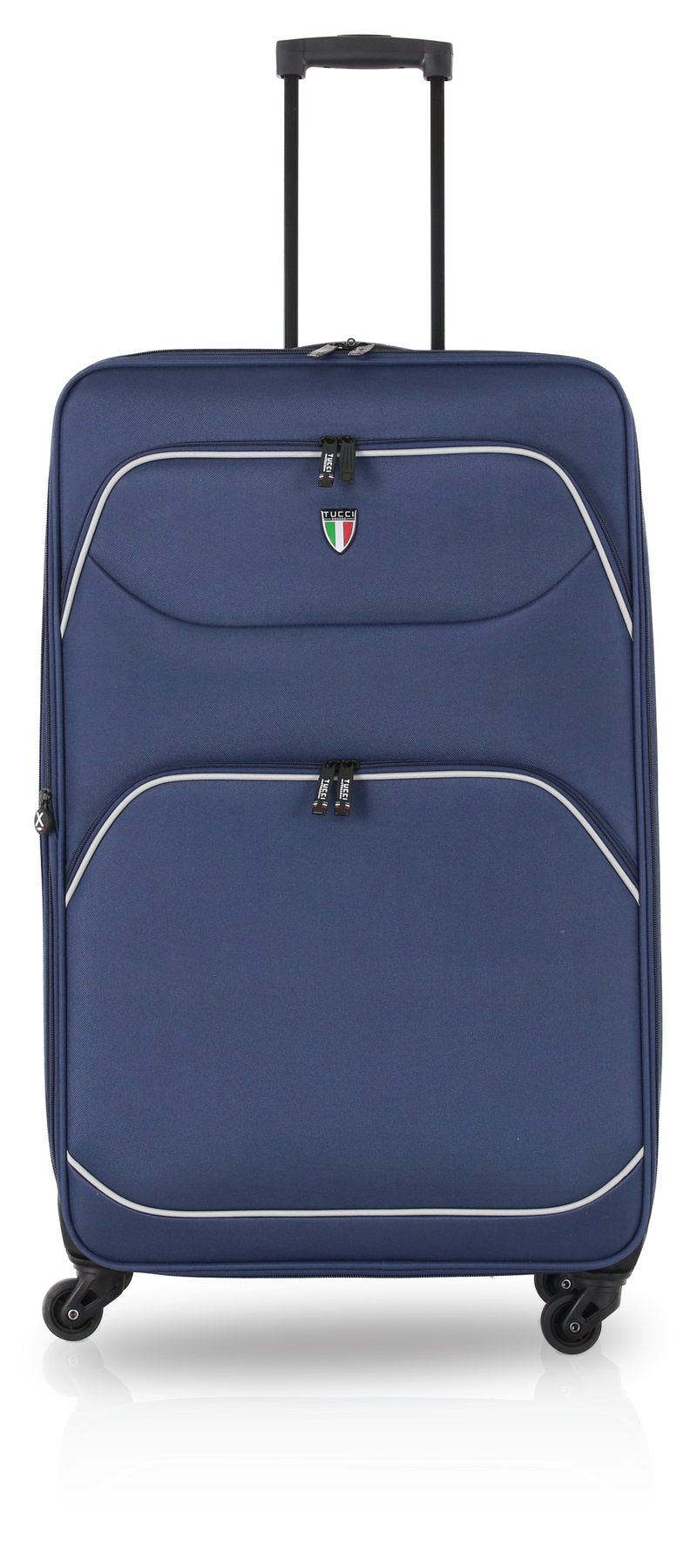 TUCCI Italy BEN FATTO FABRIC 28" Large Luggage Suitcase