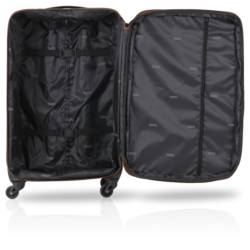 TUCCI Italy BEN FATTO 24" Medium Luggage Suitcase