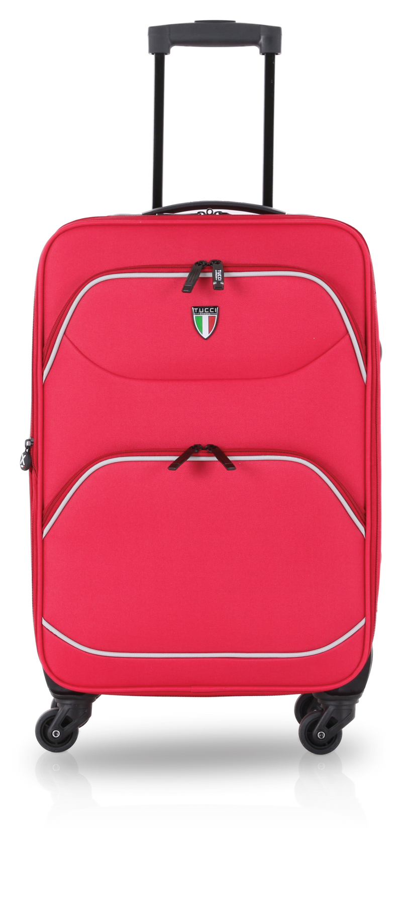 TUCCI Italy BEN FATTO FABRIC 20" Carry On Suitcase
