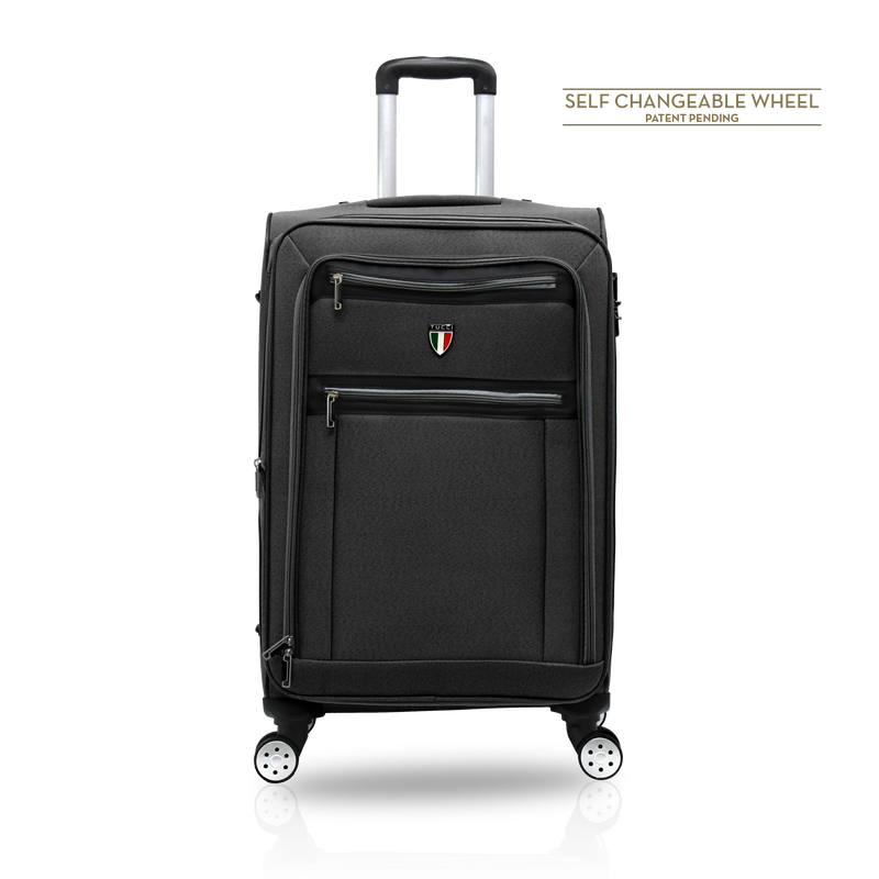TUCCI Italy TURISTA 3-Piece Spinner Luggage Suitcase Set